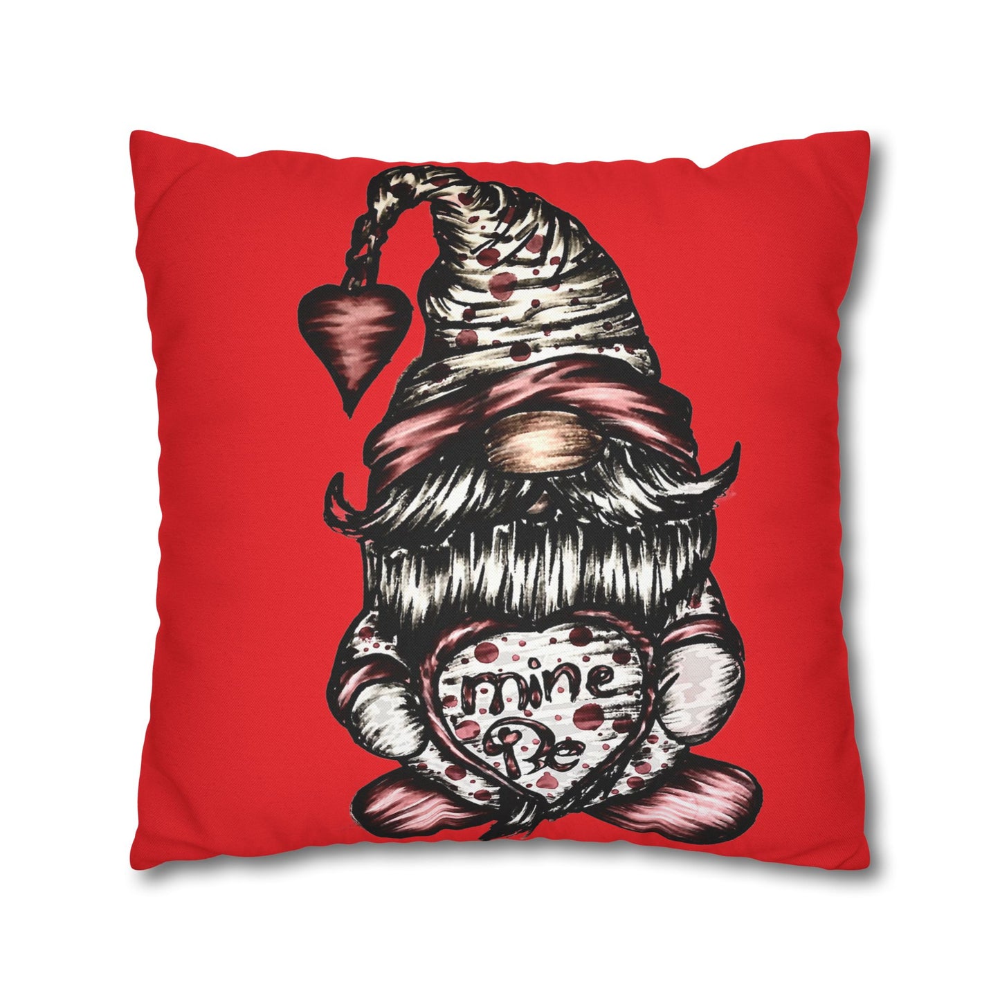 Spun Polyester Square Pillowcase