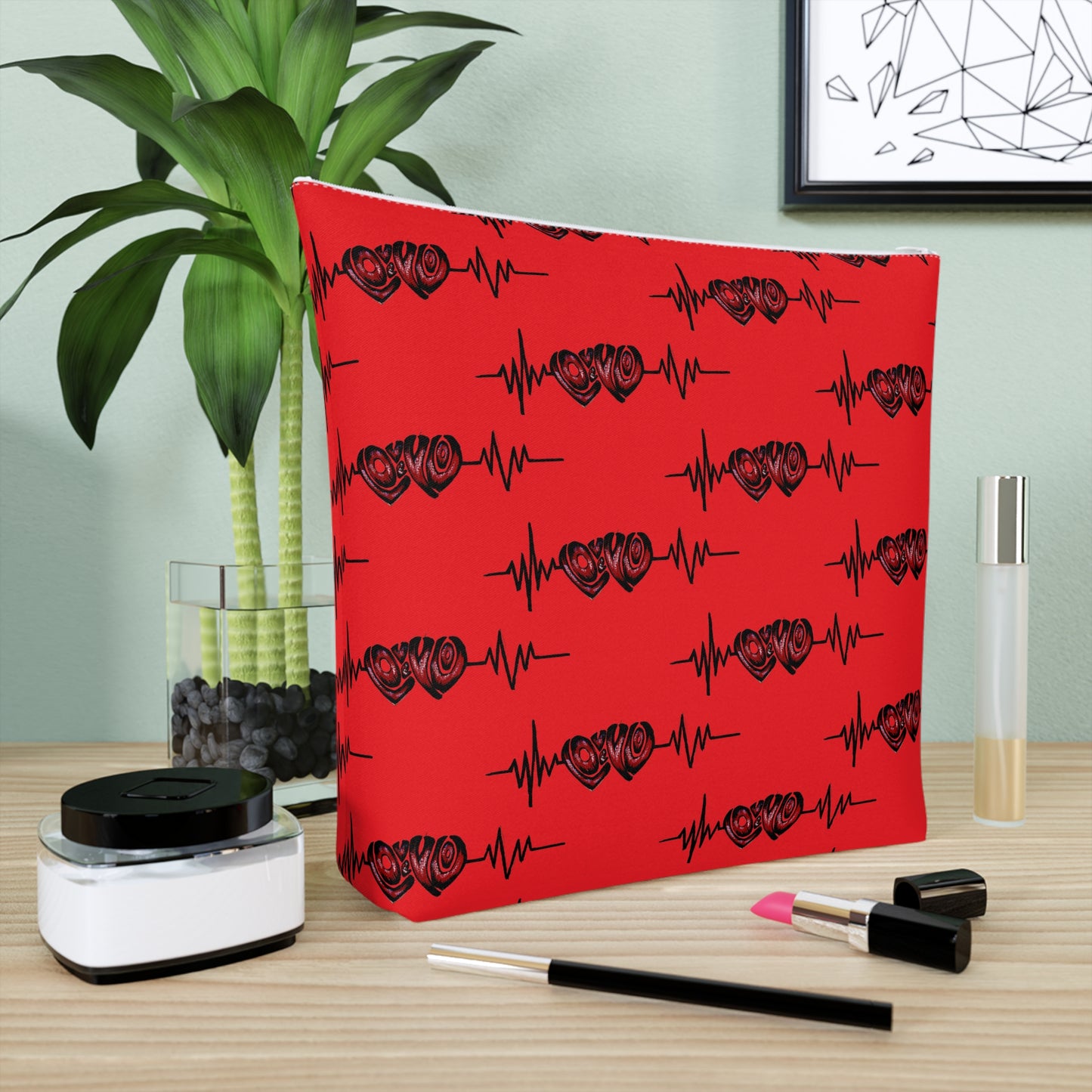 Cotton Cosmetic Bag