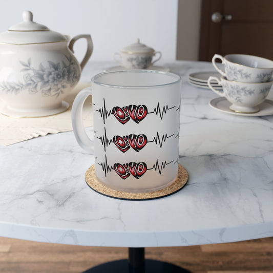 Frosted Glass Mug