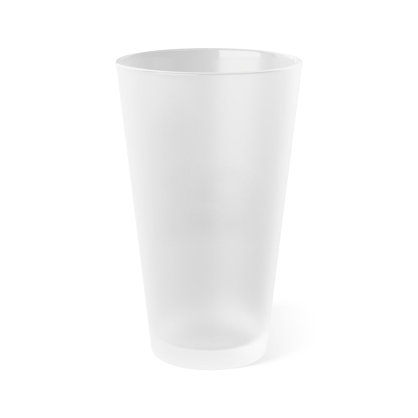 Custom Frosted Pint Glass - 16oz, Perfect for Celebrations and Gatherings
