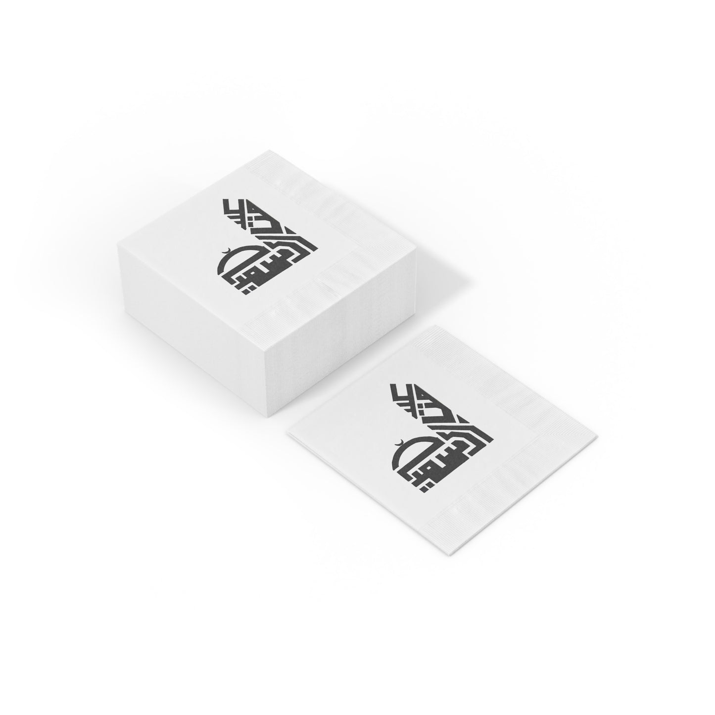 Elegant Mosque-Themed Coined Napkins for Celebration Events