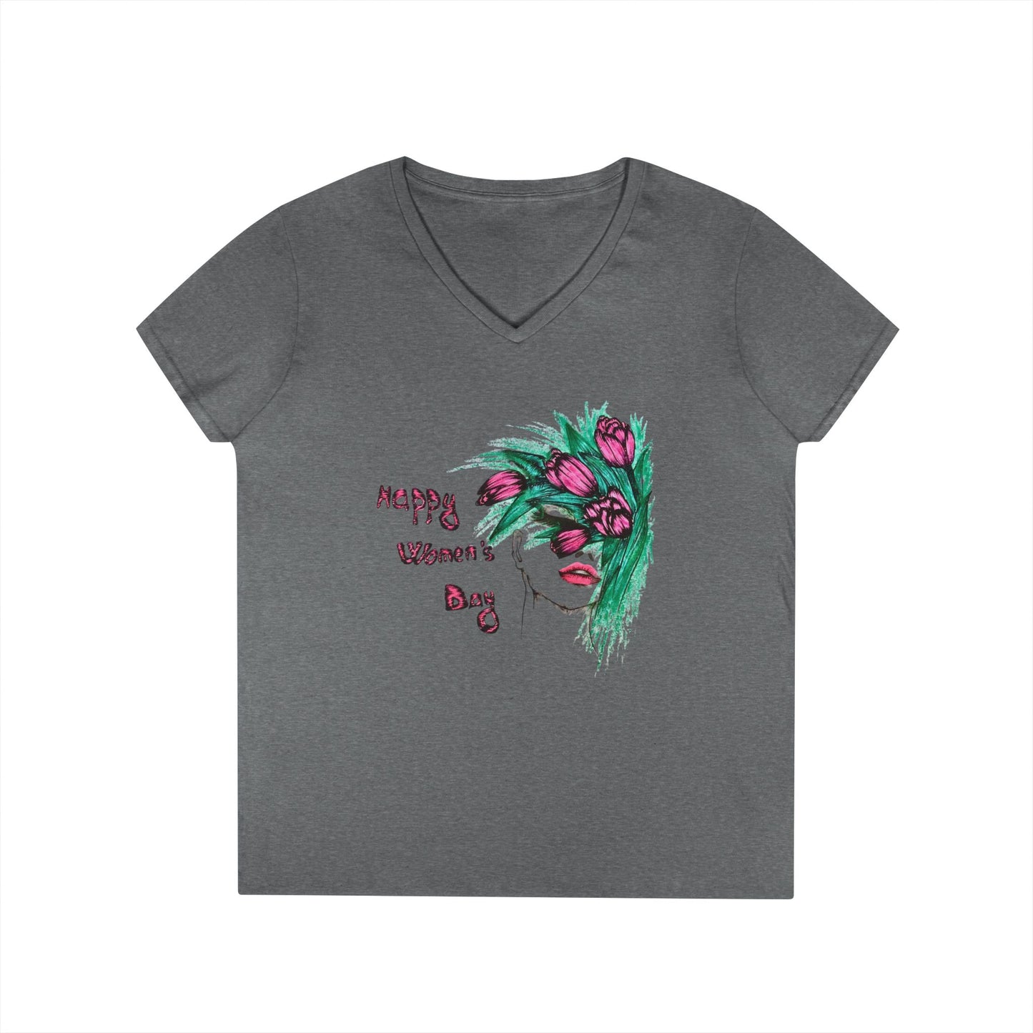 Ladies' V-Neck T-Shirt