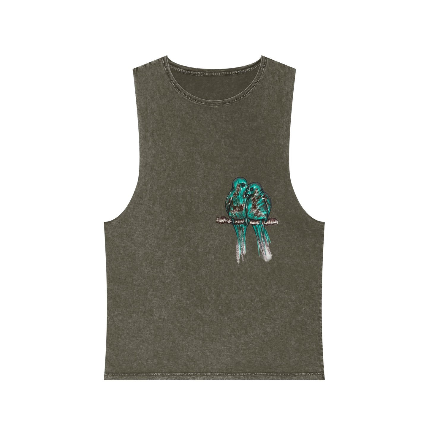 Unisex Stonewash Tank Top