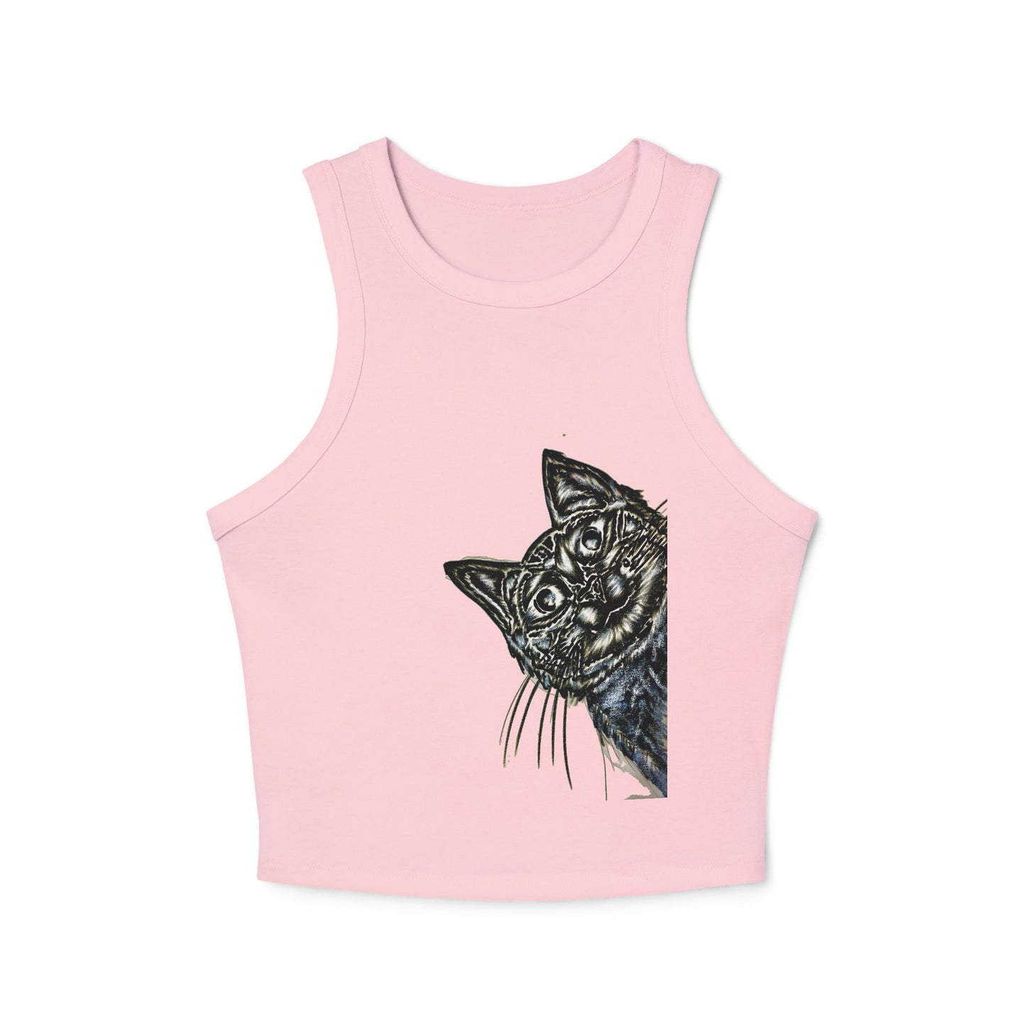 Women's Micro Rib Racer Tank Top