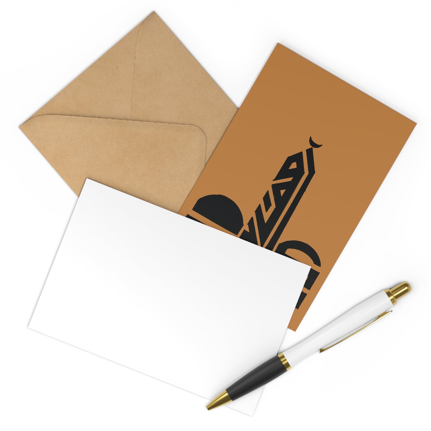 Set of 7 Unique Islamic Art Postcards - Minimalist Design
