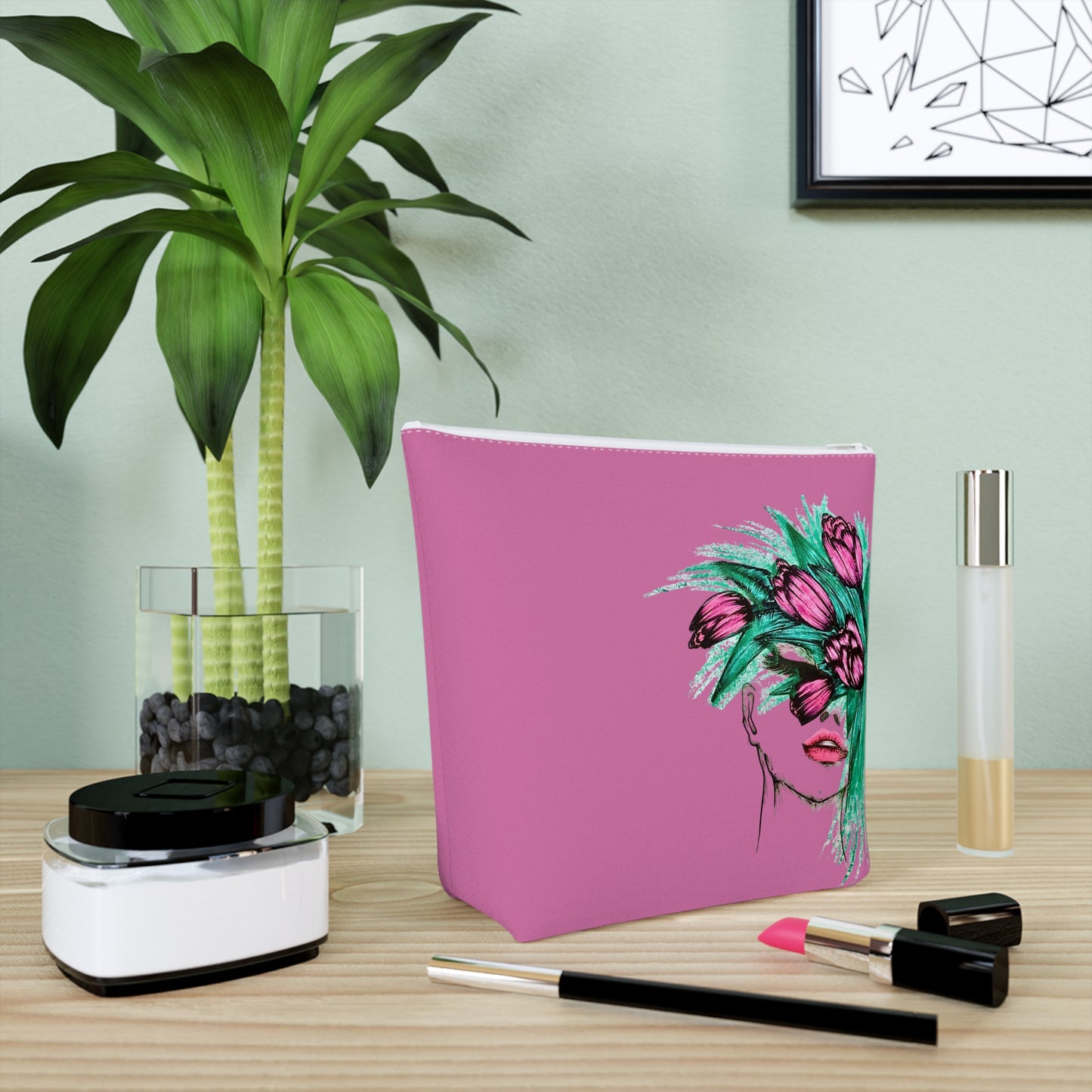 Cotton Cosmetic Bag