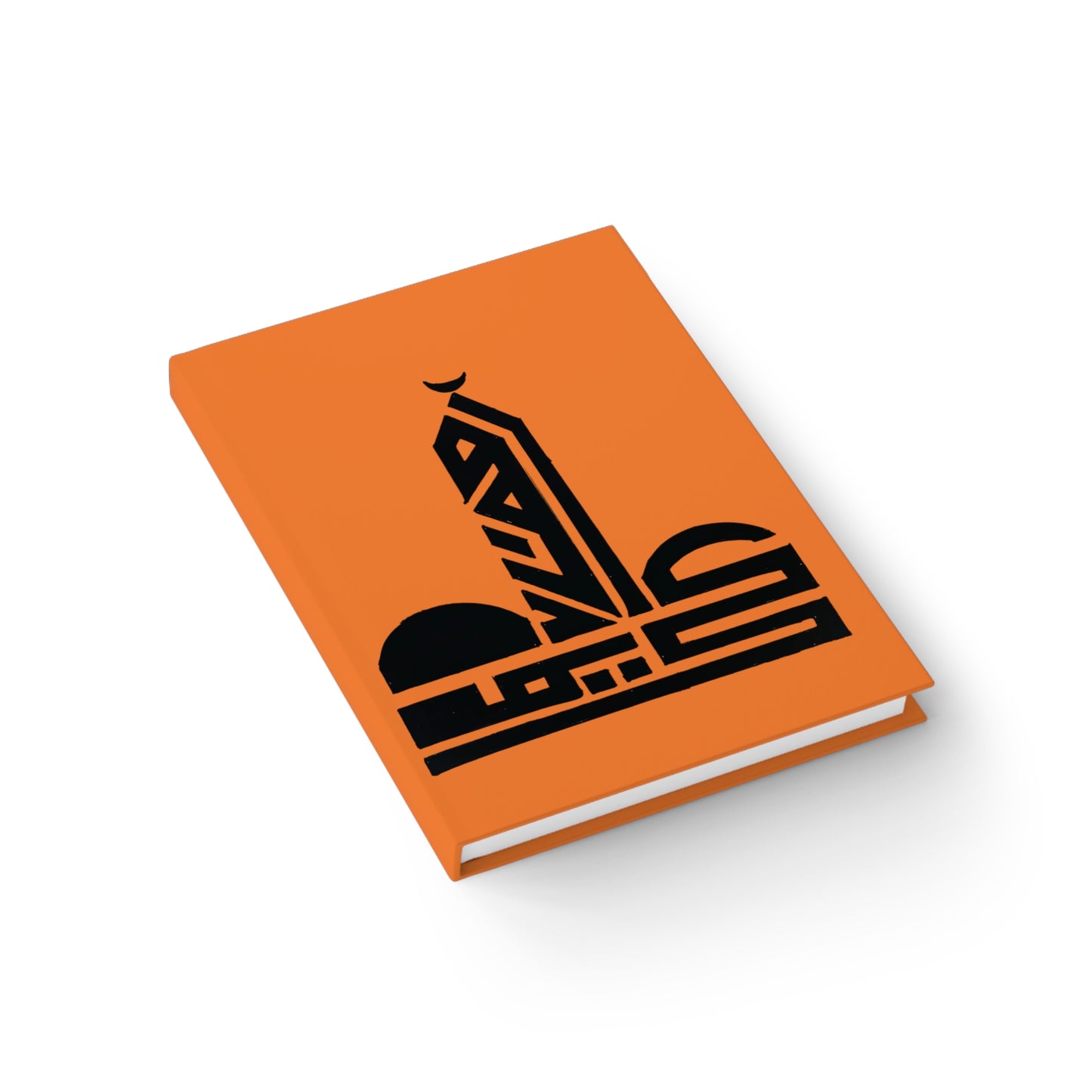 Cultural Inspiration Journal - Ruled Line with Abstract Design