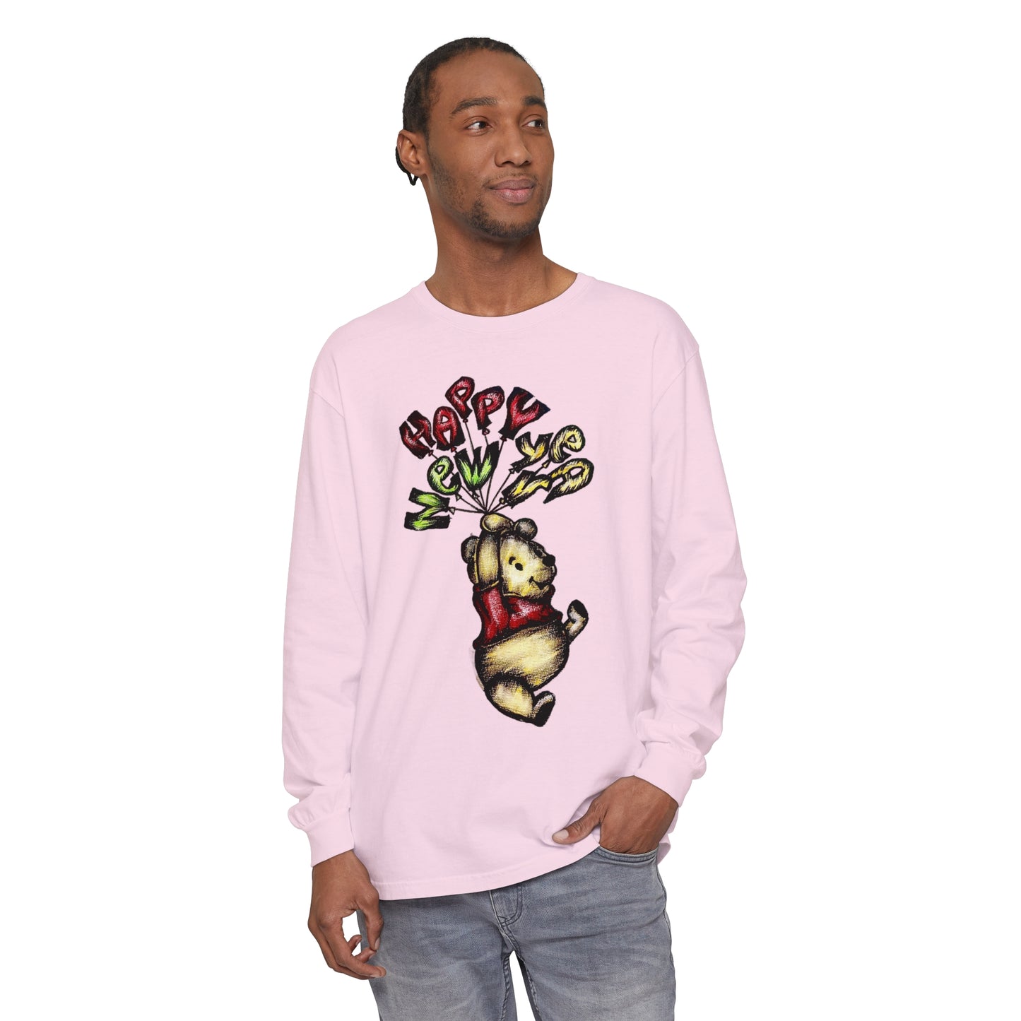 Unisex Garment-dyed Long Sleeve T-Shirt
