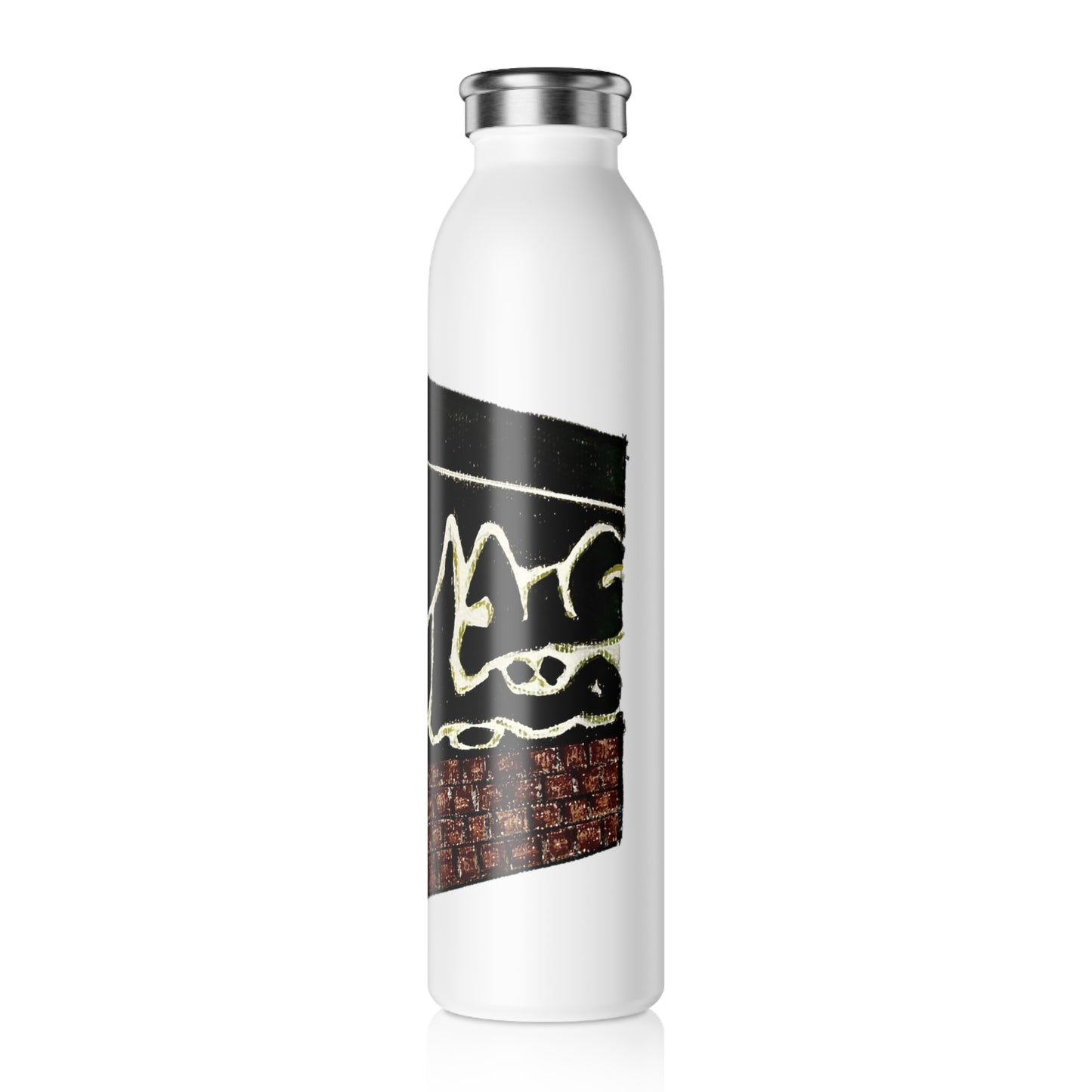 Artistic Slim Water Bottle - Stylish & Functional Hydration for Every Adventure