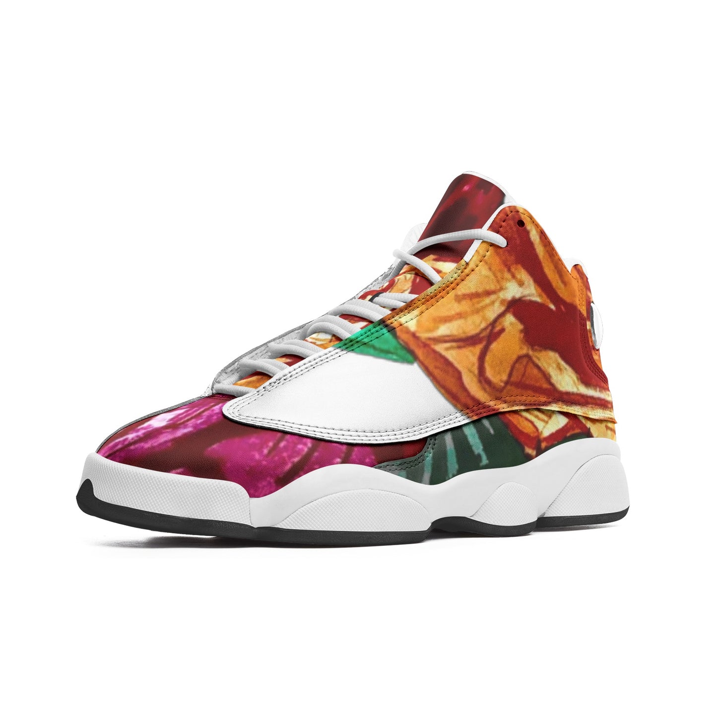 Unisex High Top Leather Sneakers