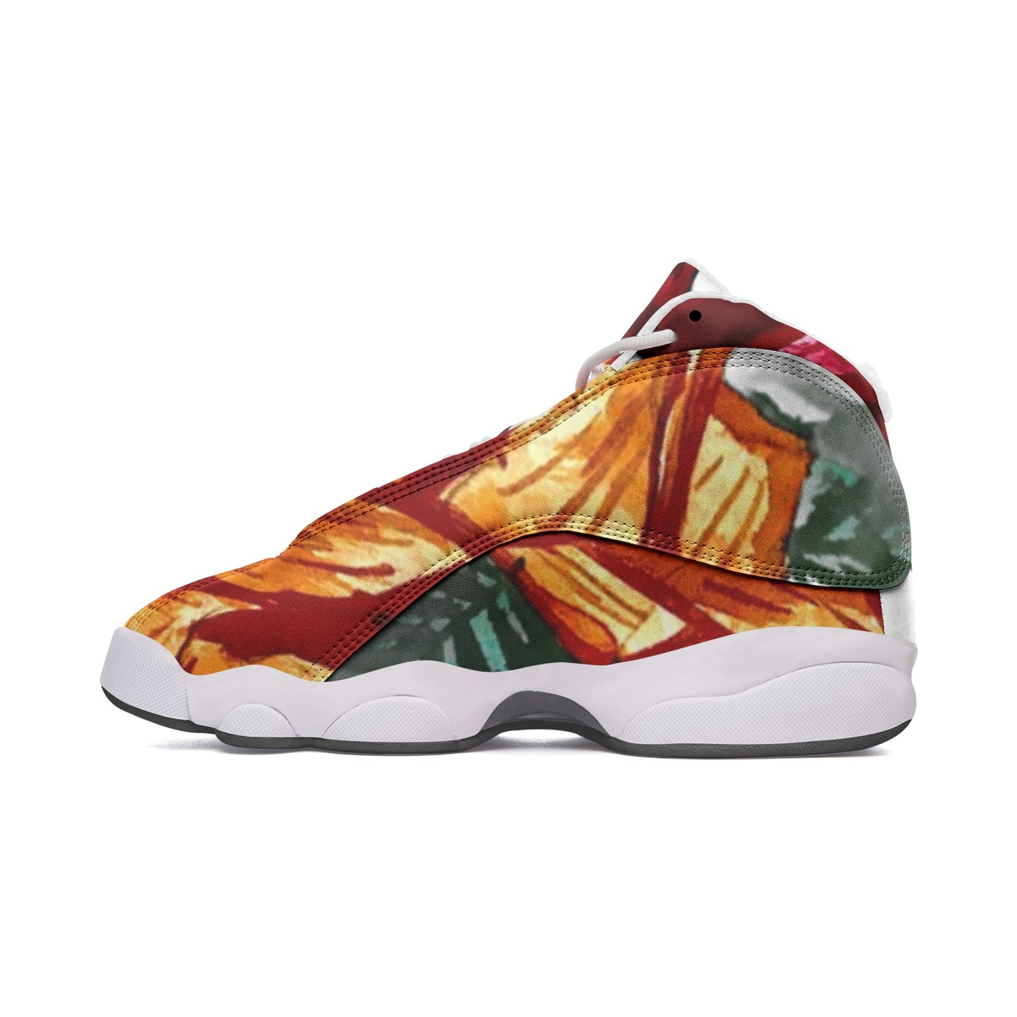 Unisex High Top Leather Sneakers