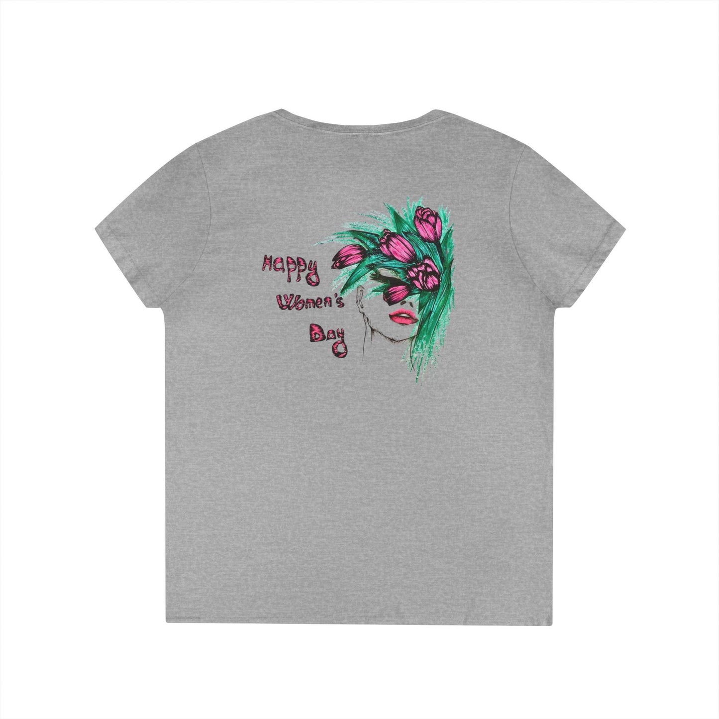 Ladies' V-Neck T-Shirt