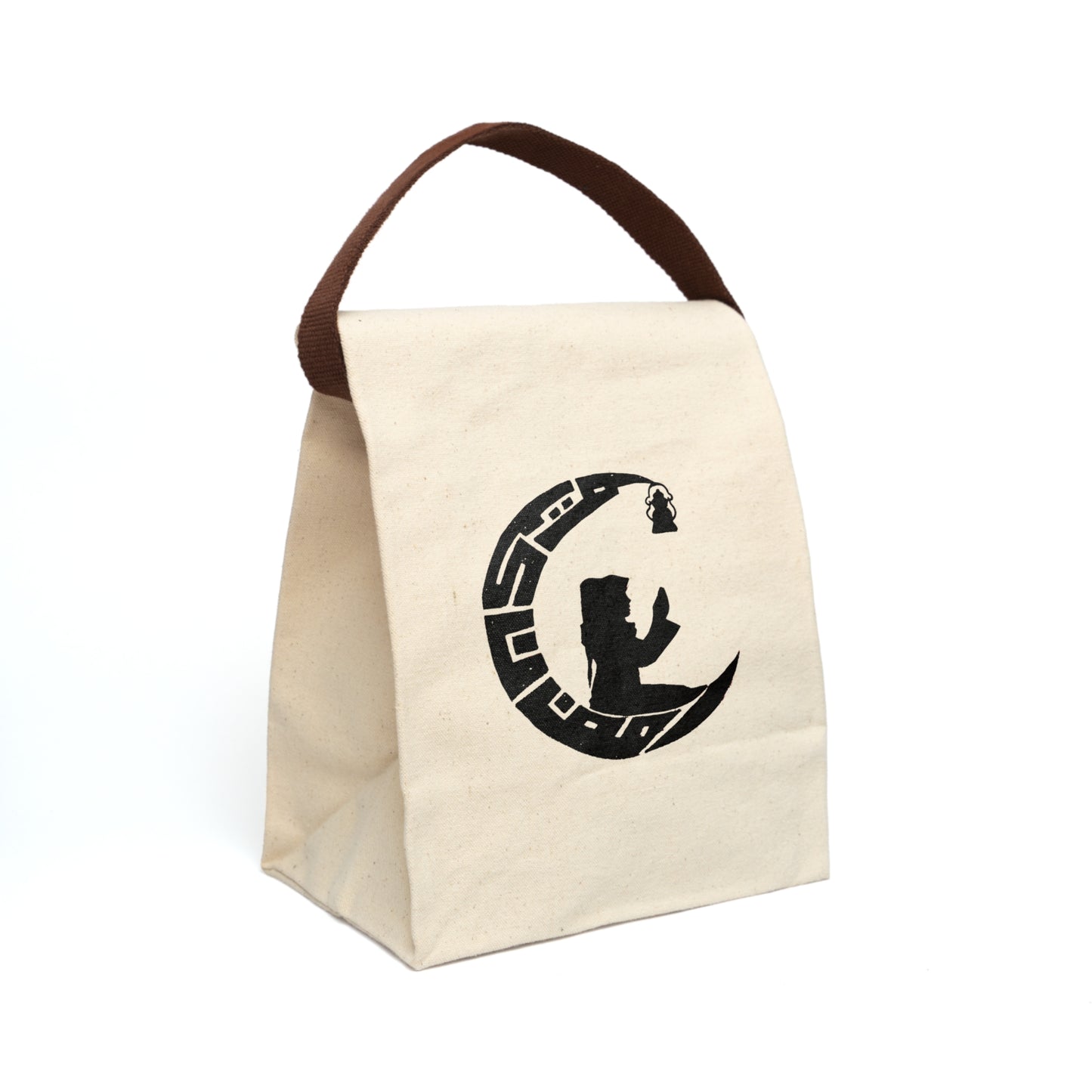 Canvas Lunch Bag With Strap