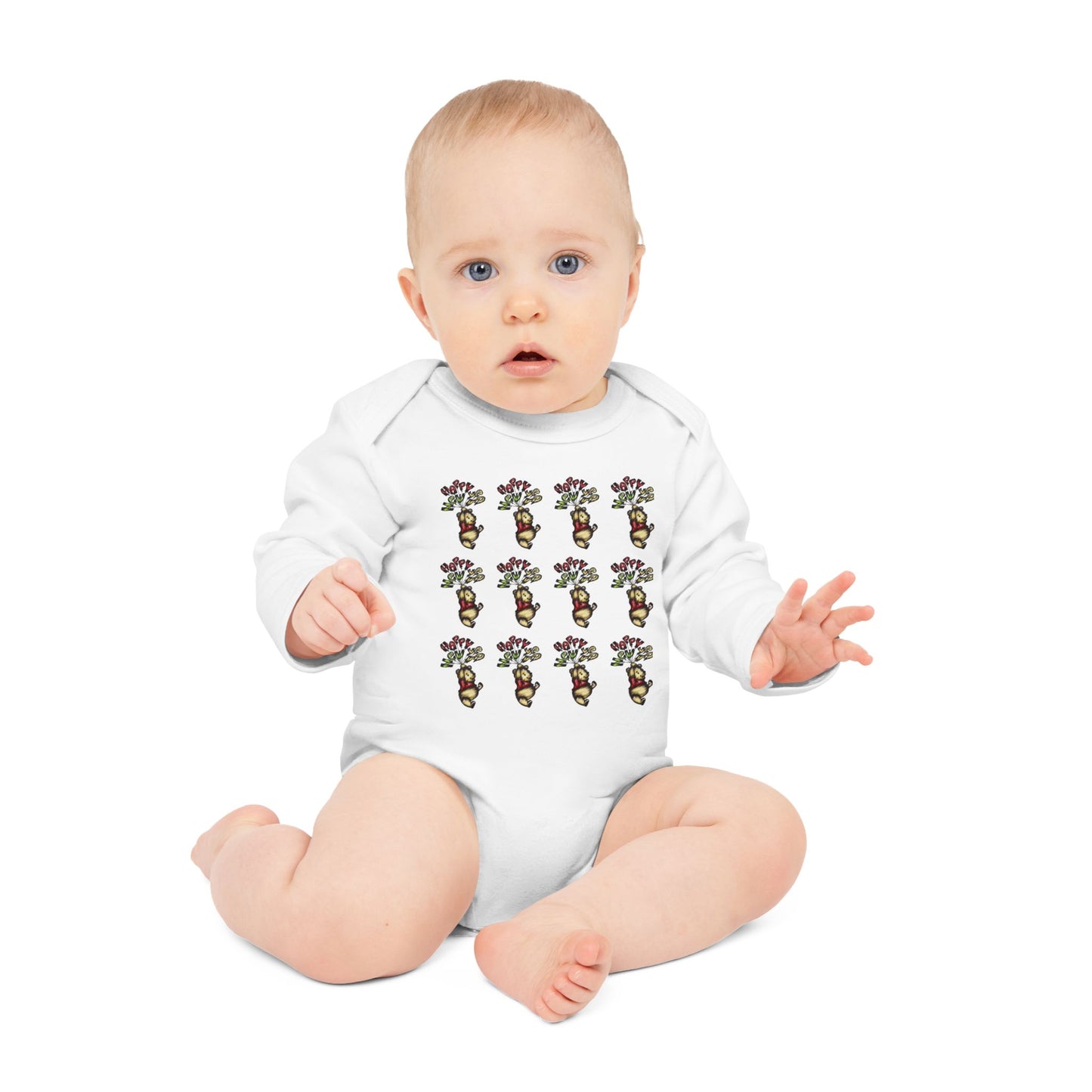 Baby Long-Sleeve Organic Bodysuit