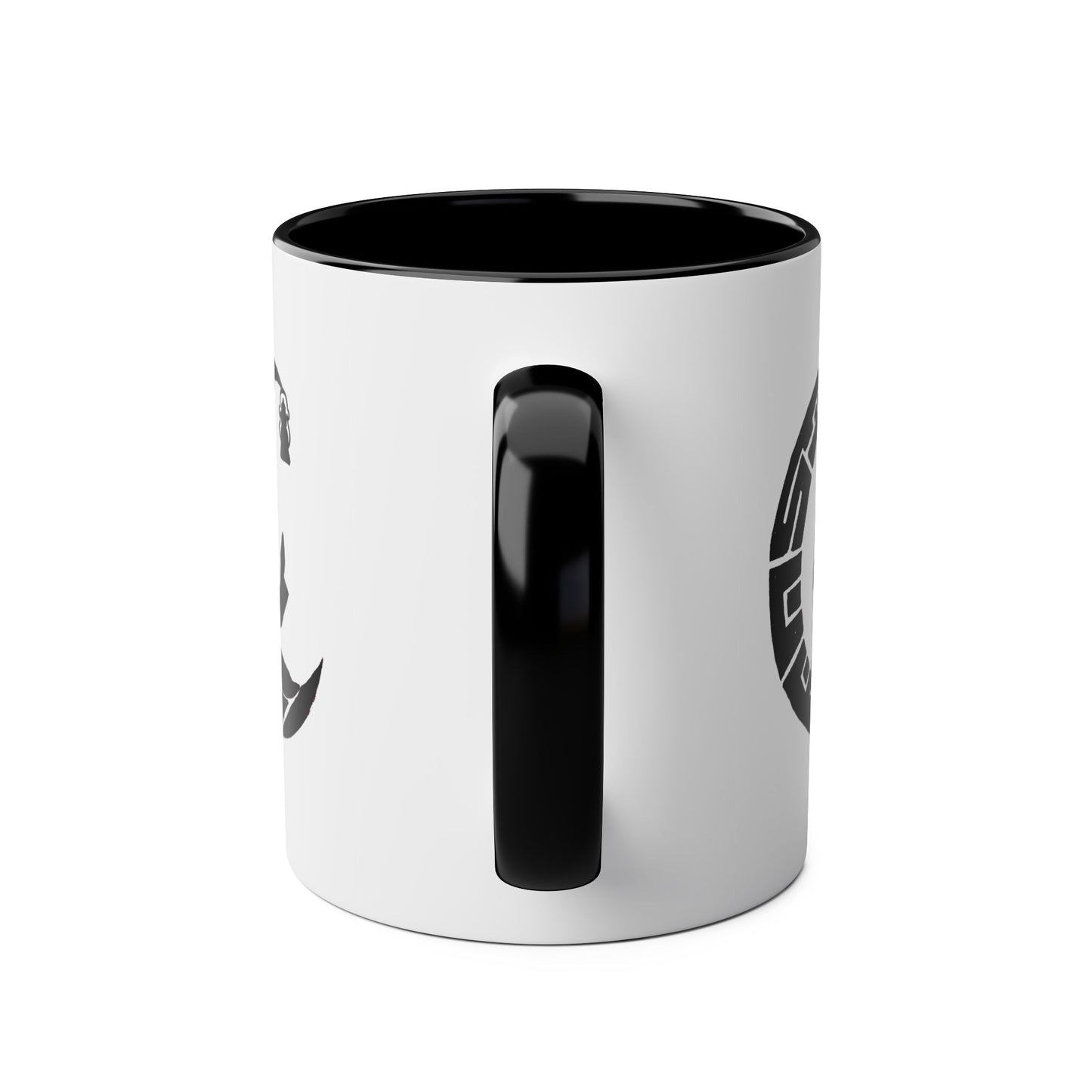 Two-Tone Coffee Mugs, 11oz
