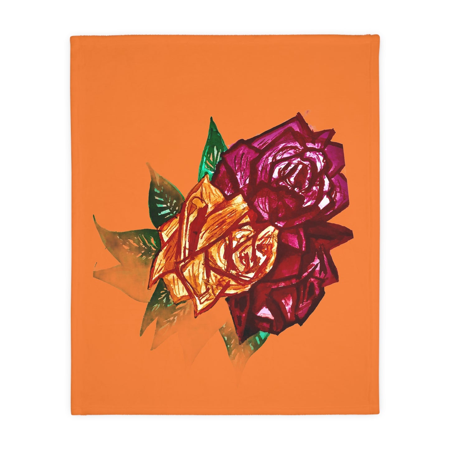 Velveteen Microfiber Blanket (Two-sided print)