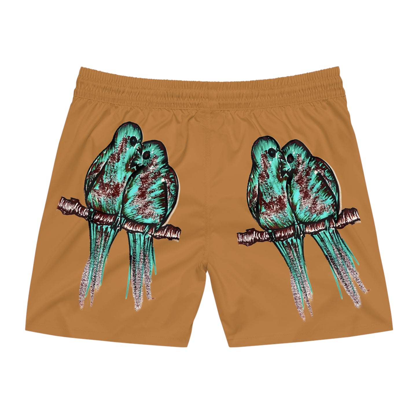 Men's Mid-Length Swim Shorts (AOP)