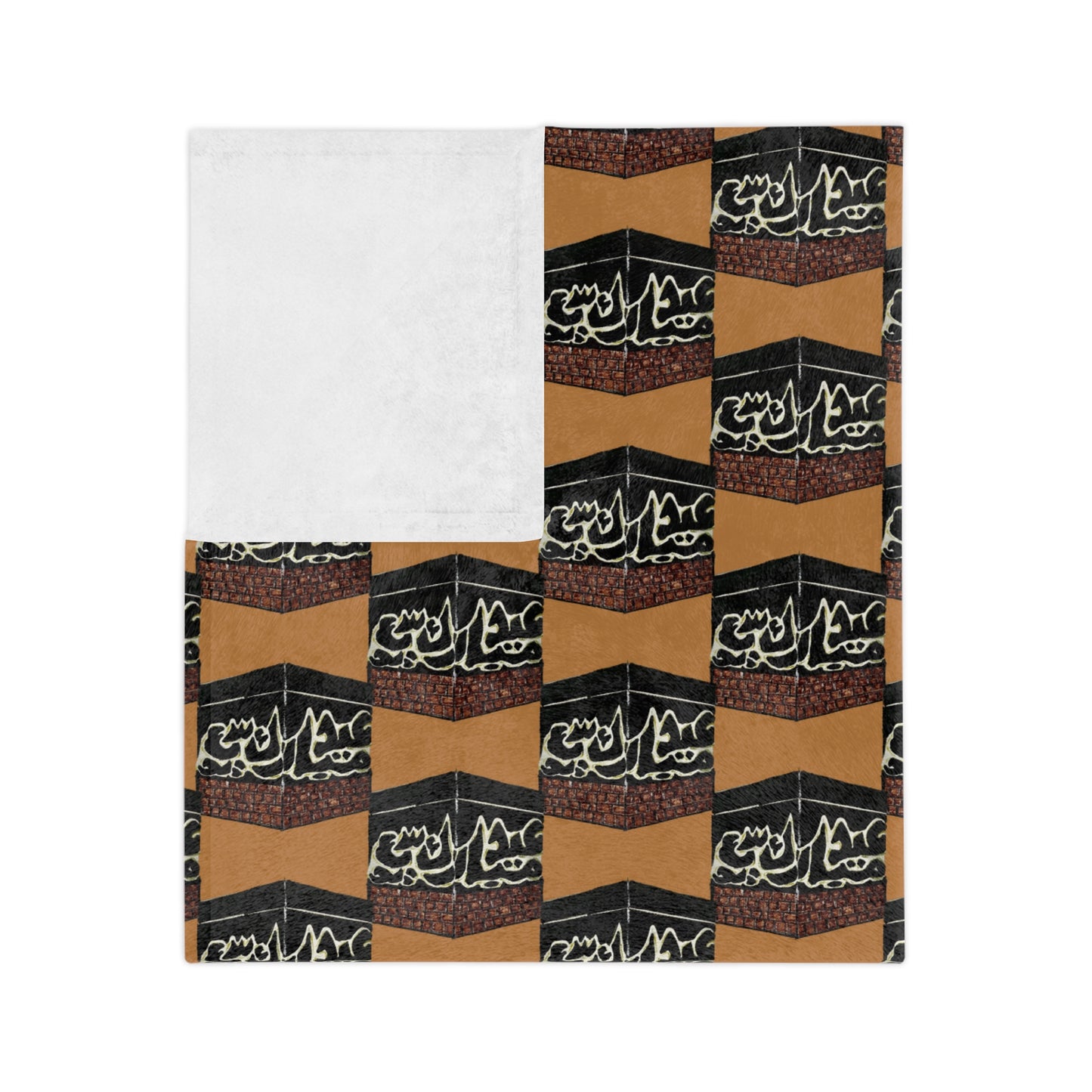 Cozy Velveteen Microfiber Blanket with Stylish Pattern