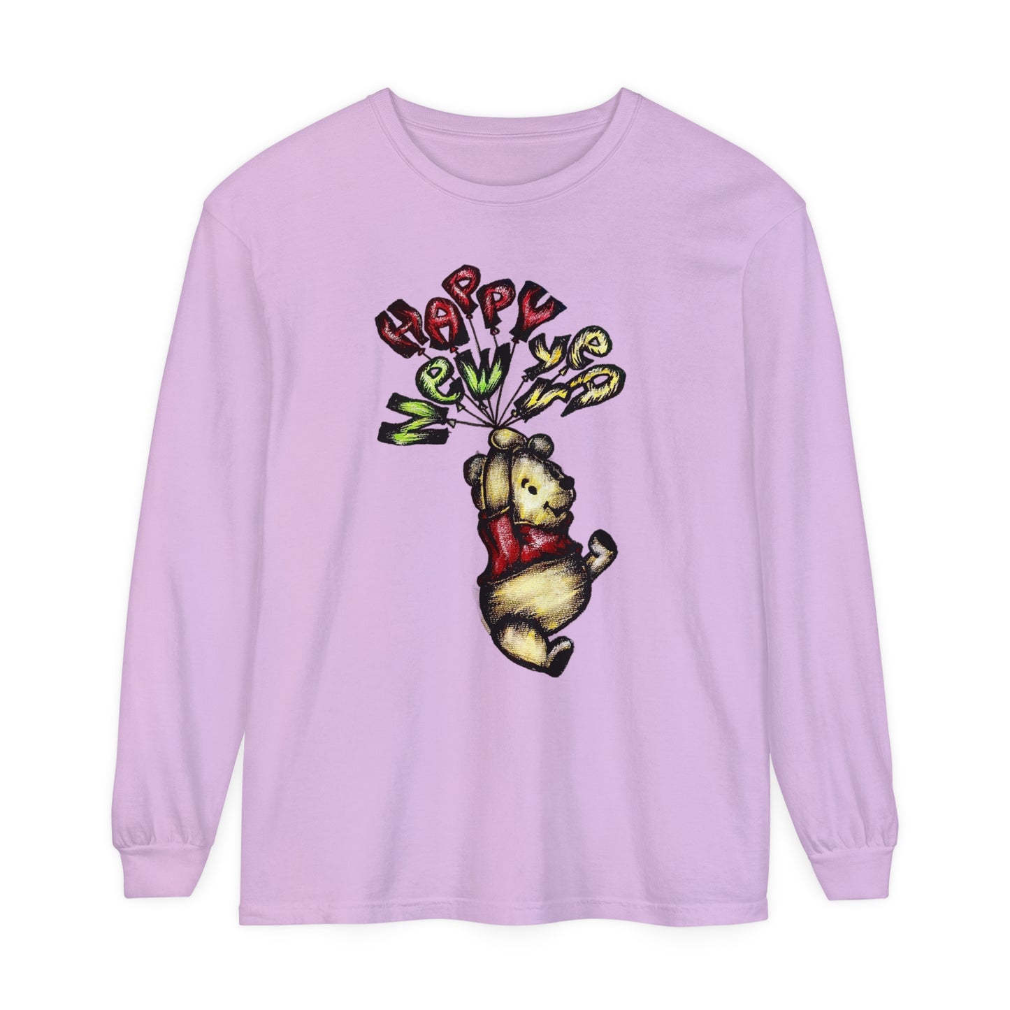 Unisex Garment-dyed Long Sleeve T-Shirt
