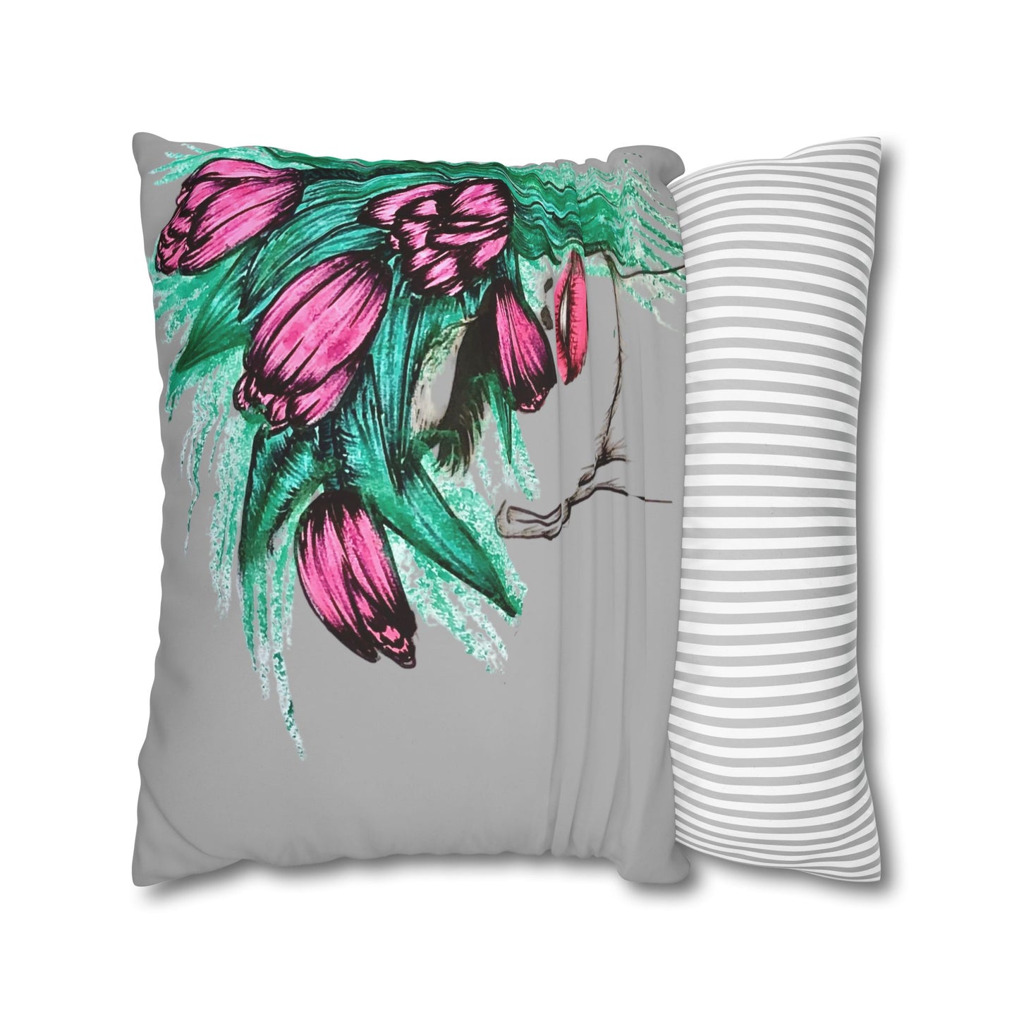 Square Poly Canvas Pillowcase