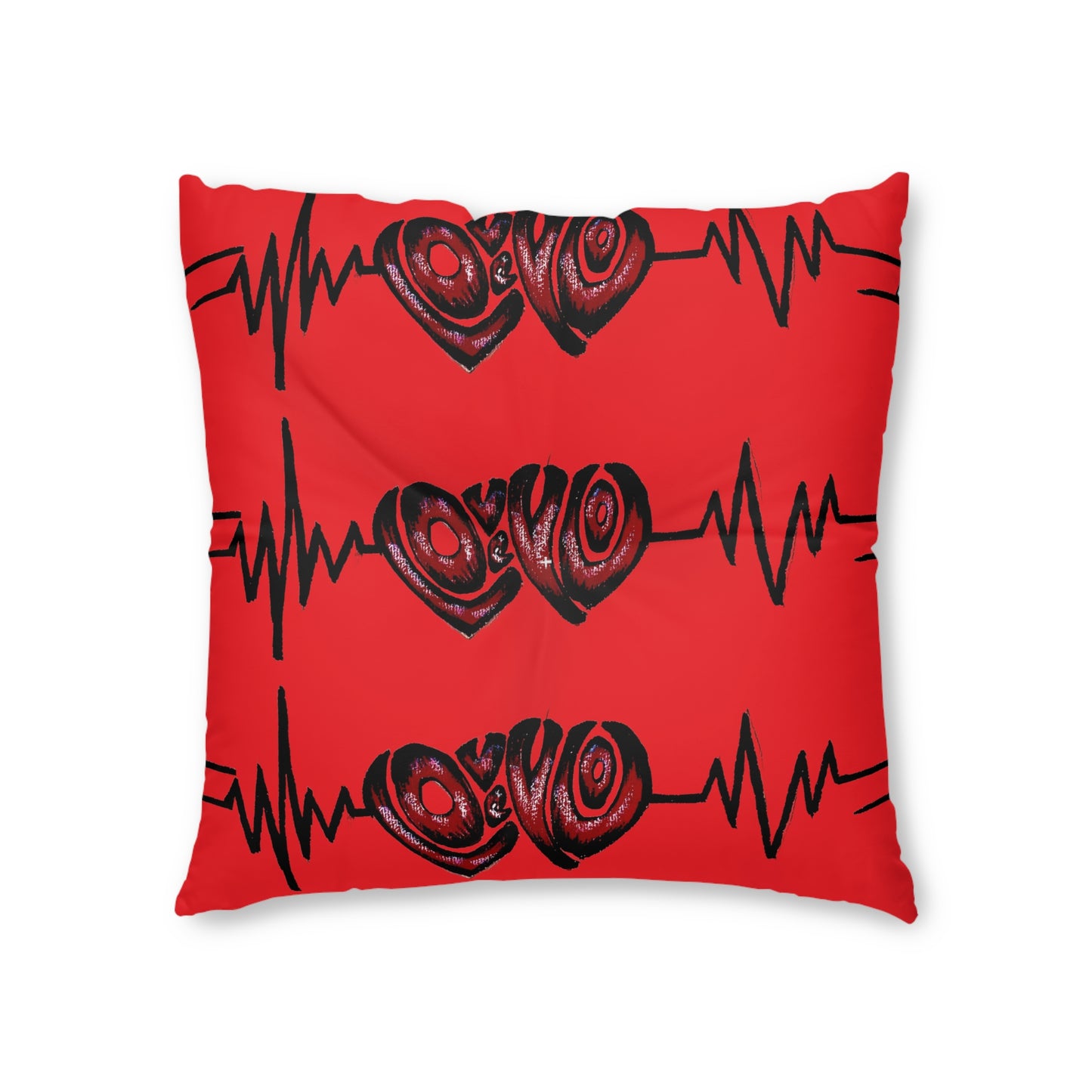 Tufted Floor Pillow, Square