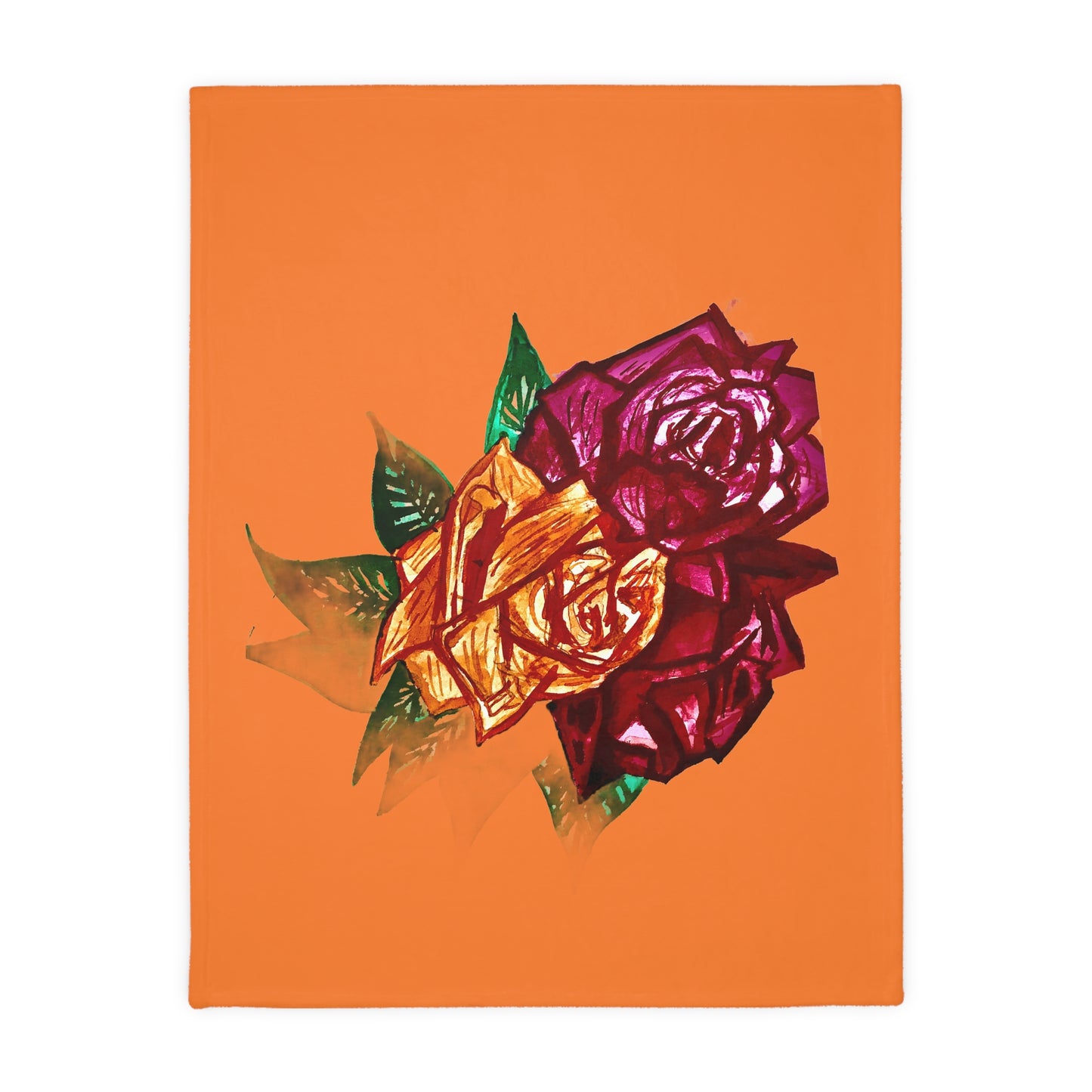 Velveteen Microfiber Blanket (Two-sided print)