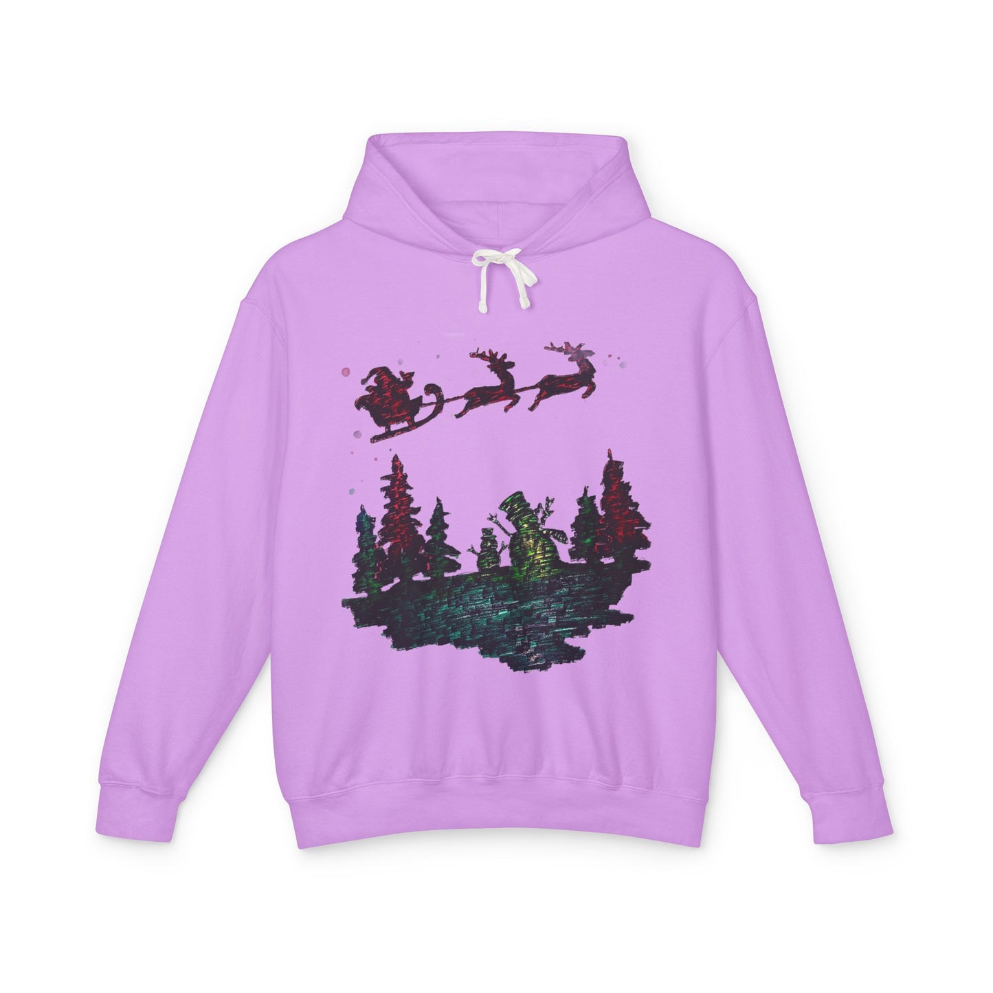 Unisex Lightweight Hooded Sweatshirt