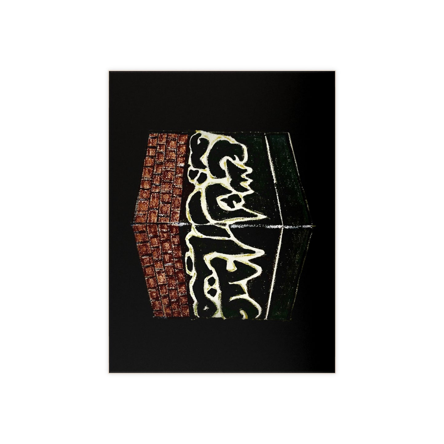 Islamic Art Ceramic Photo Tile - Unique Home Decor for Muslim Celebrations