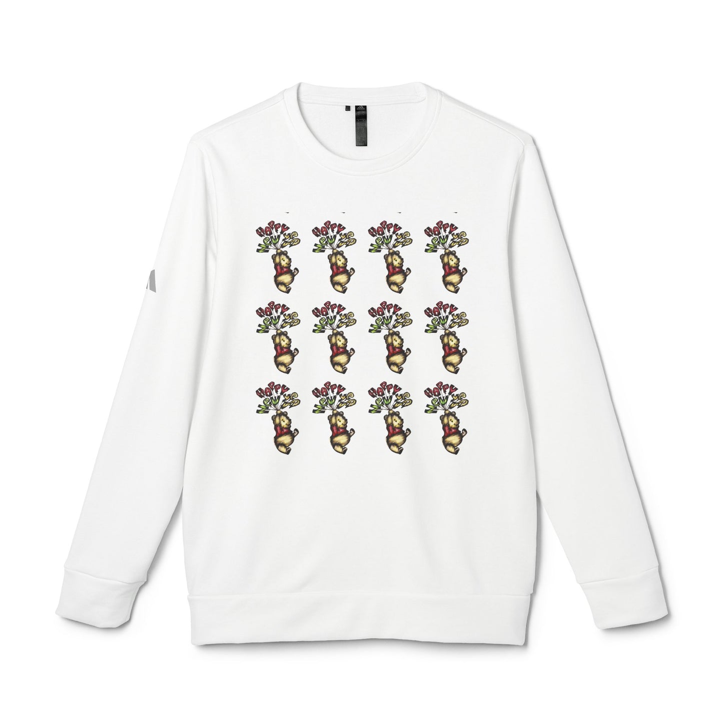adidas Unisex Fleece Crewneck Sweatshirt