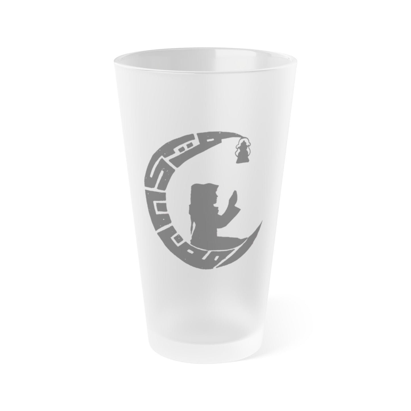 Frosted Pint Glass, 16oz