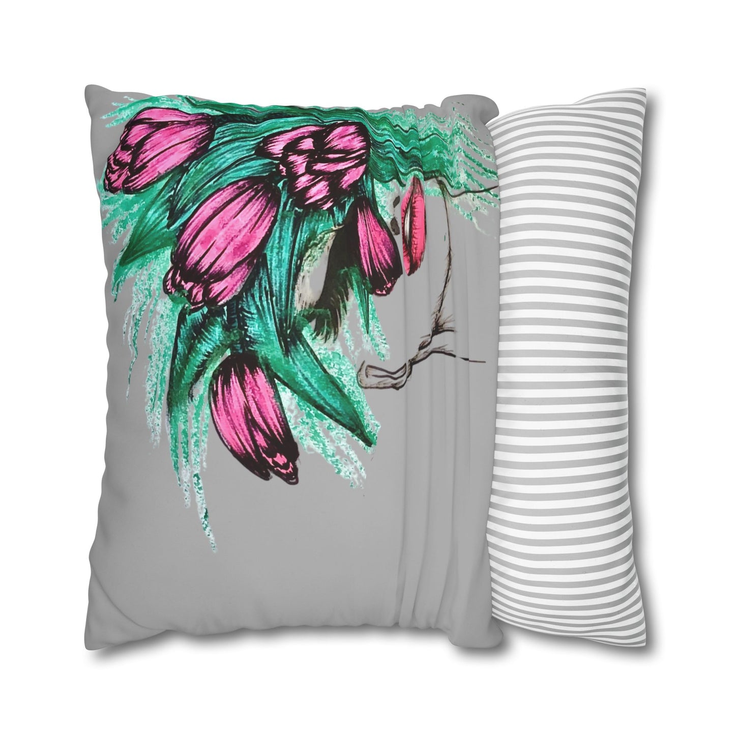 Square Poly Canvas Pillowcase