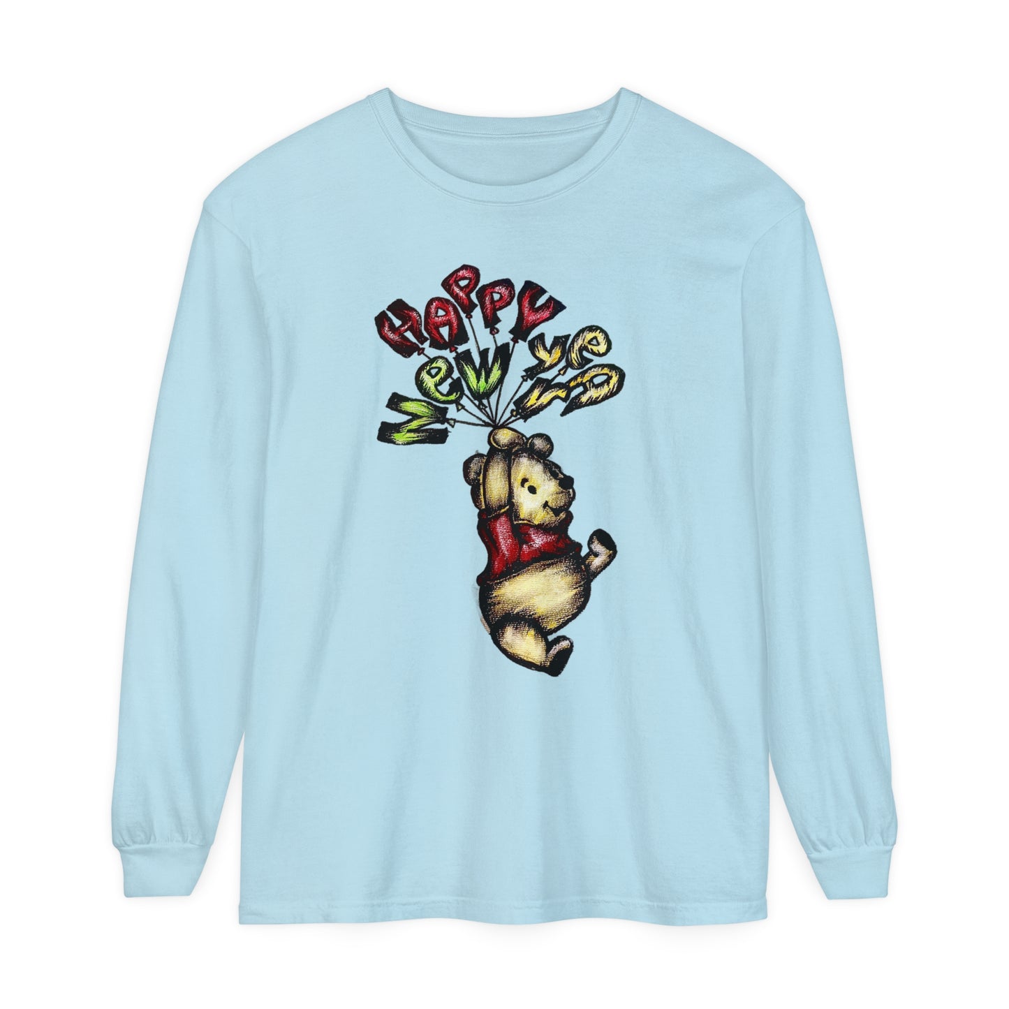 Unisex Garment-dyed Long Sleeve T-Shirt