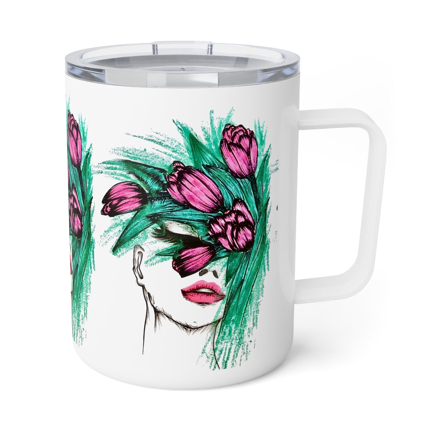 Insulated Coffee Mug, 10oz