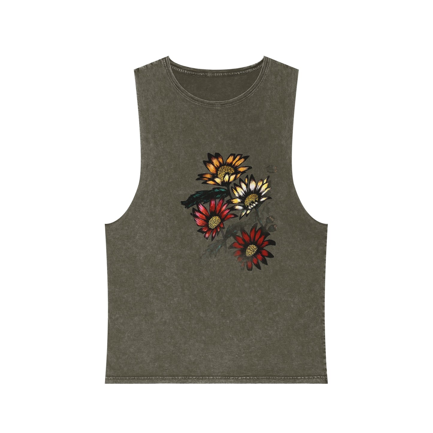 Unisex Stonewash Tank Top
