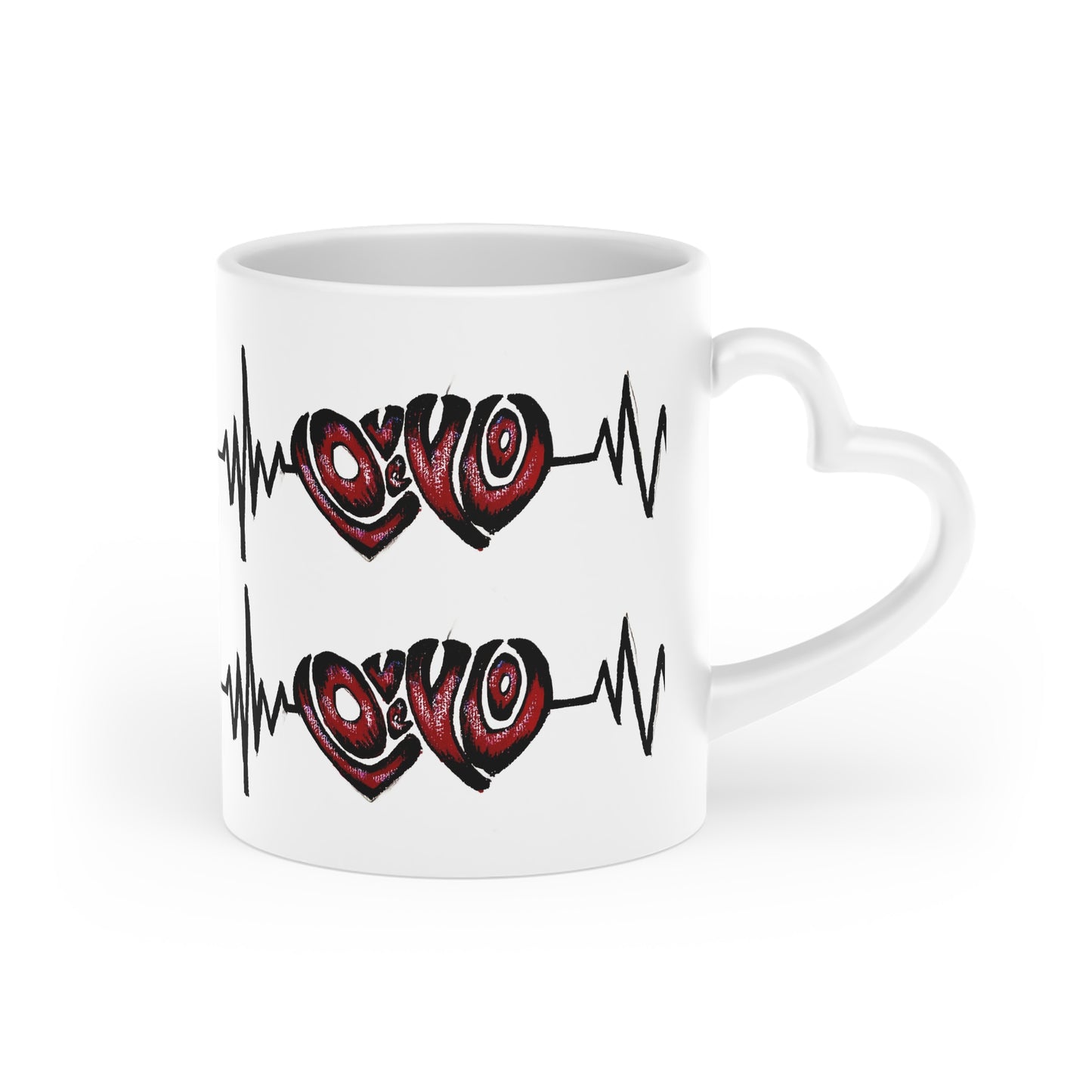 Heart-Shaped Mug
