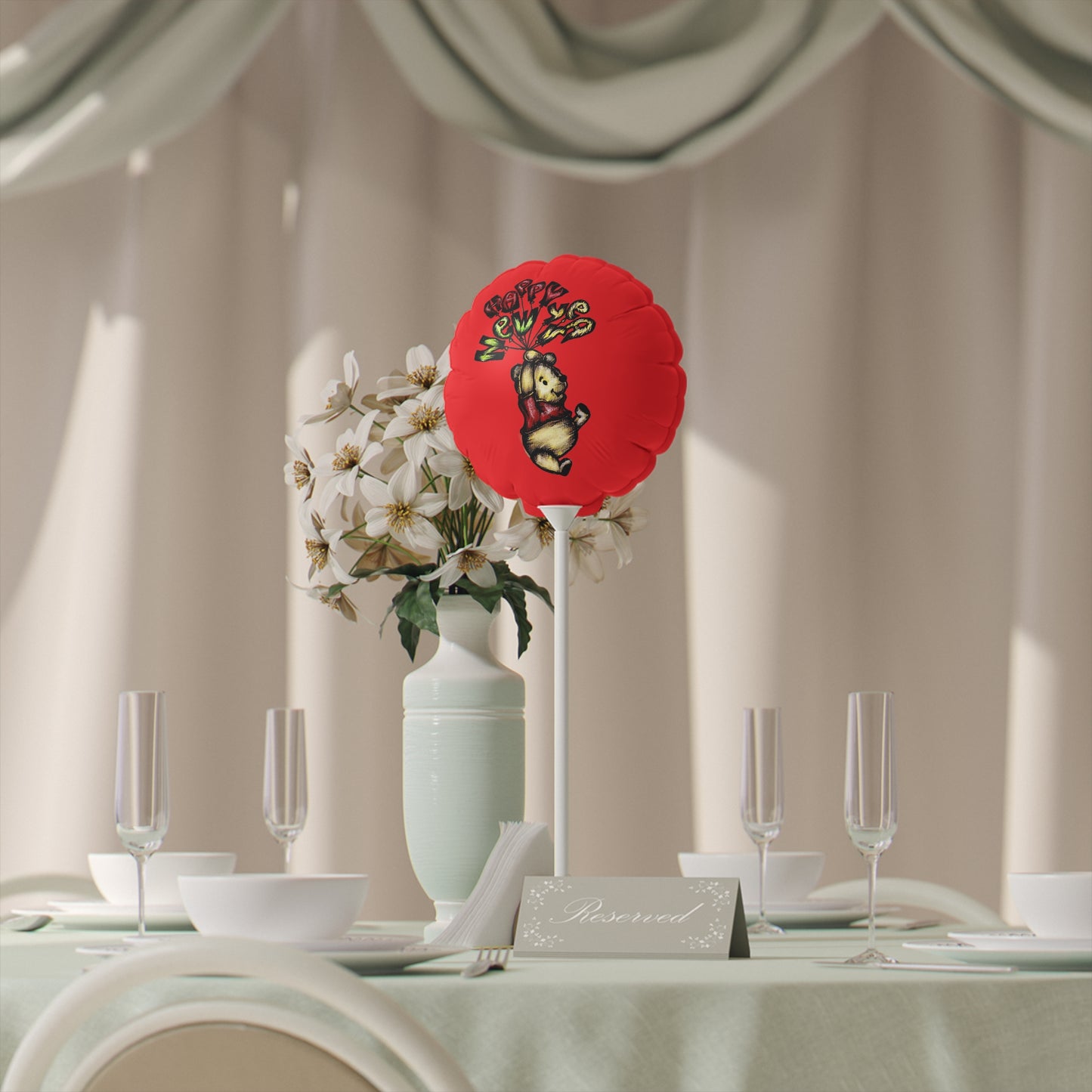 Balloons (Round and Heart-shaped), 6"