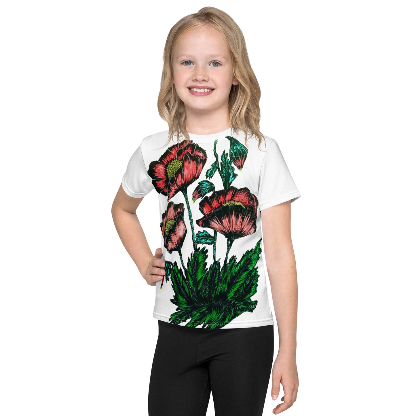 Kids crew neck t-shirt