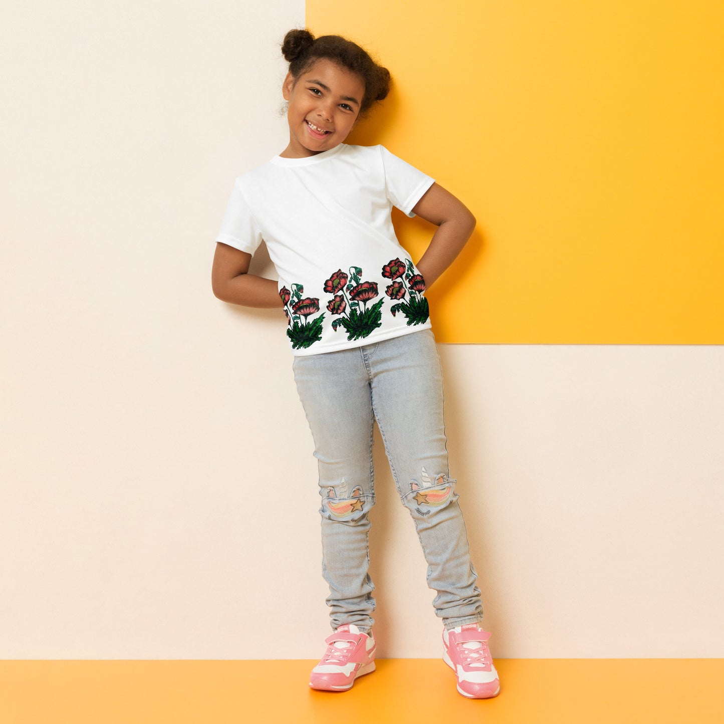 Kids crew neck t-shirt
