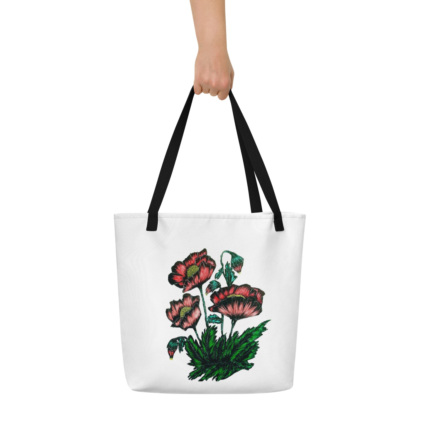 All-Over Print Large Tote Bag