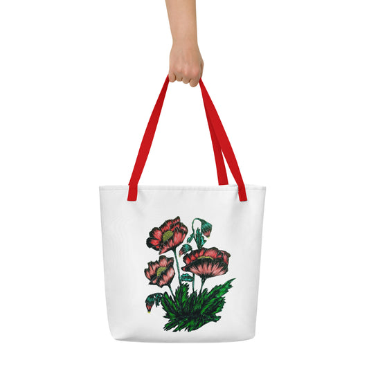 All-Over Print Large Tote Bag