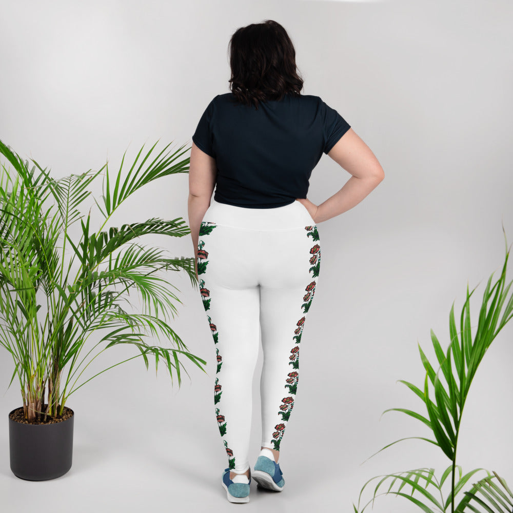 All-Over Print Plus Size Leggings