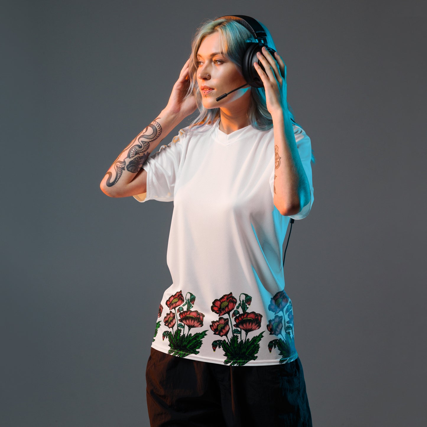 Recycled unisex sports jersey