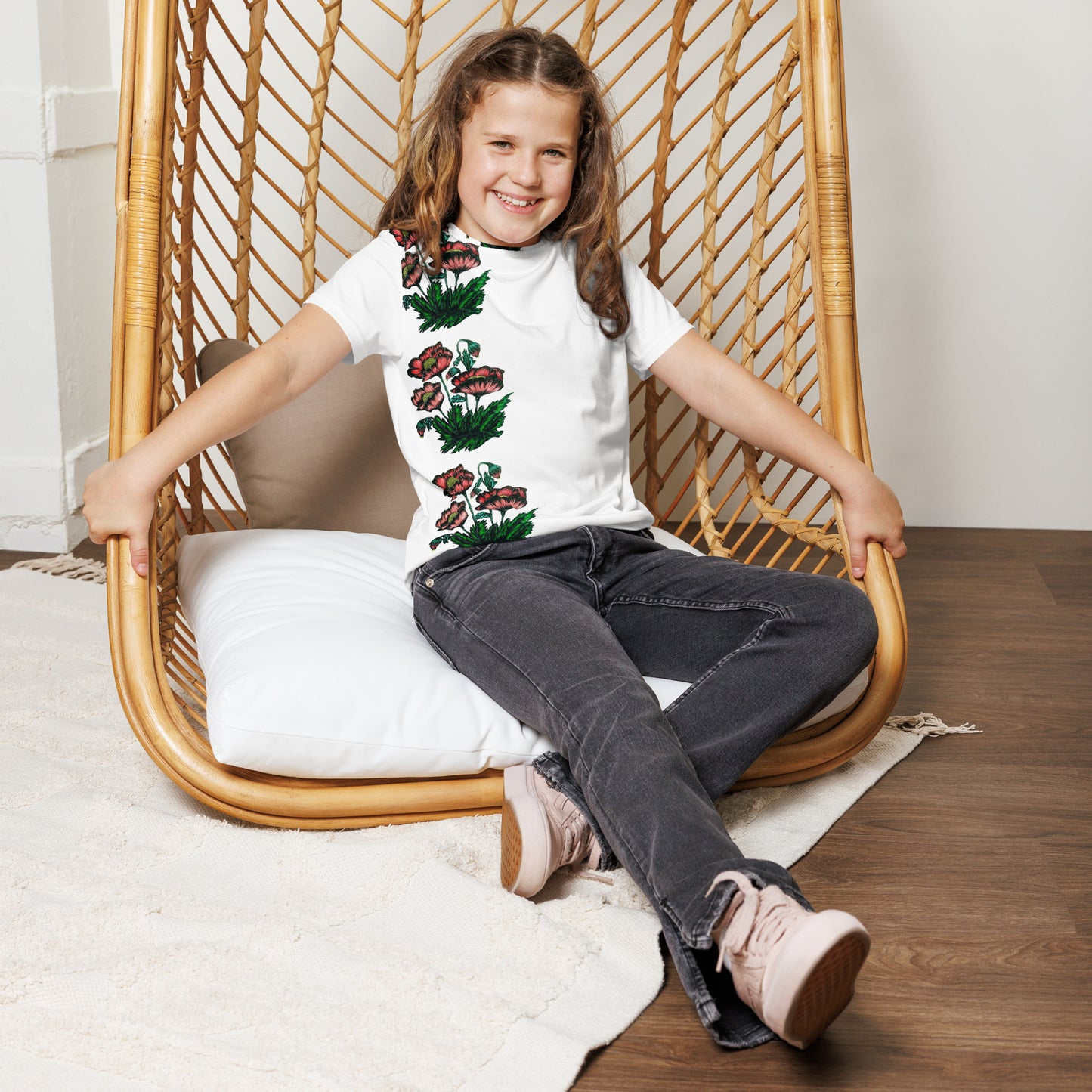 Youth crew neck t-shirt