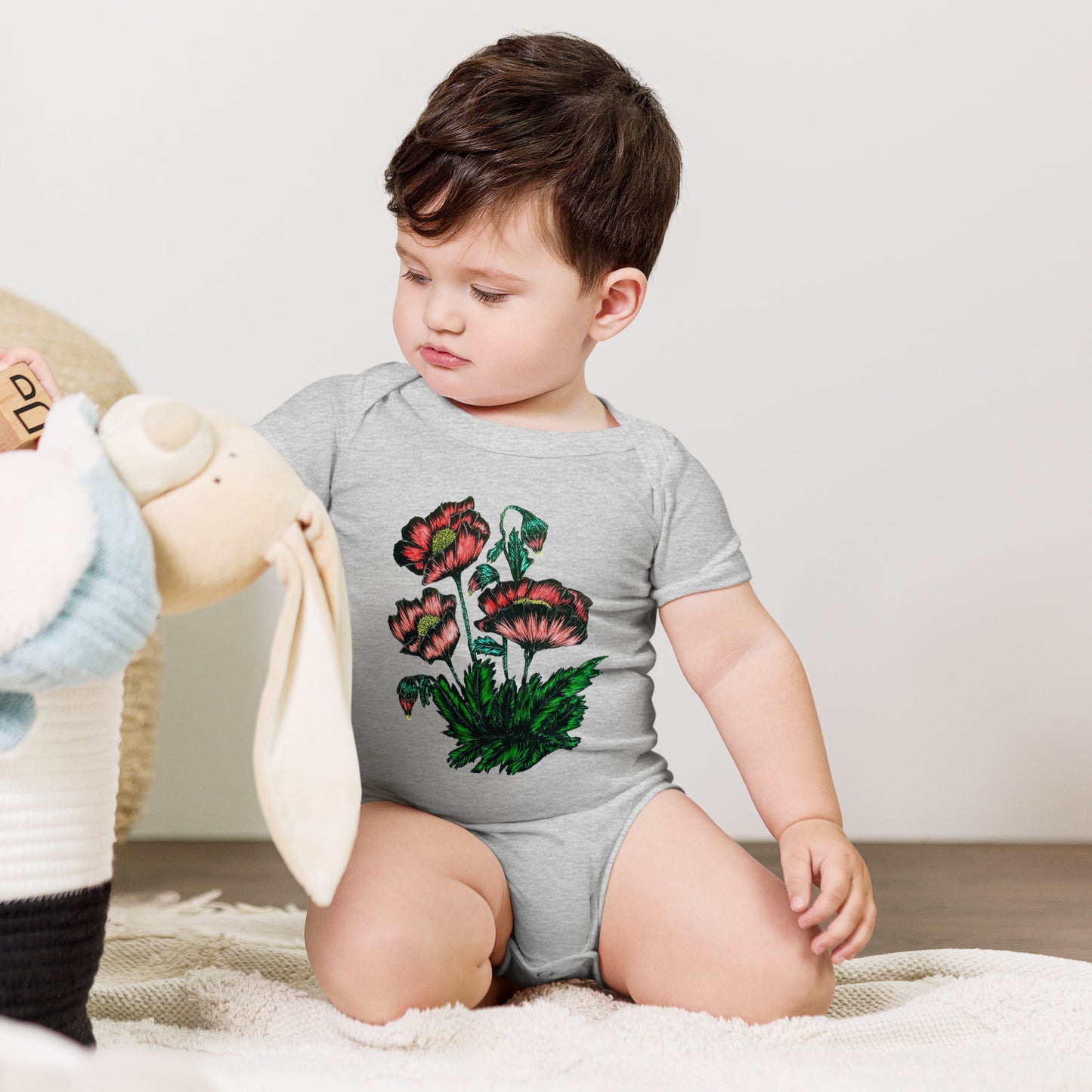 Baby short sleeve one piece