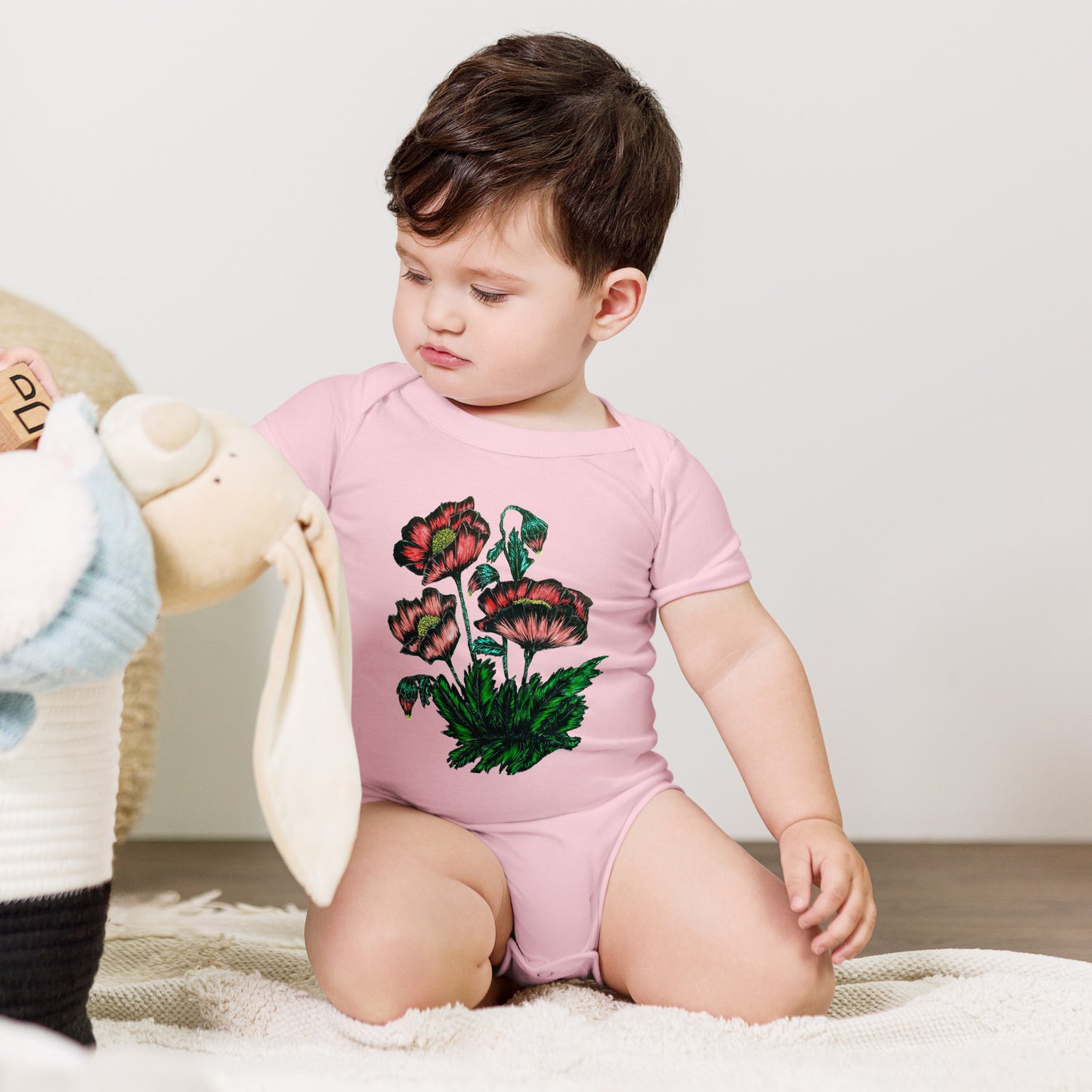 Baby short sleeve one piece