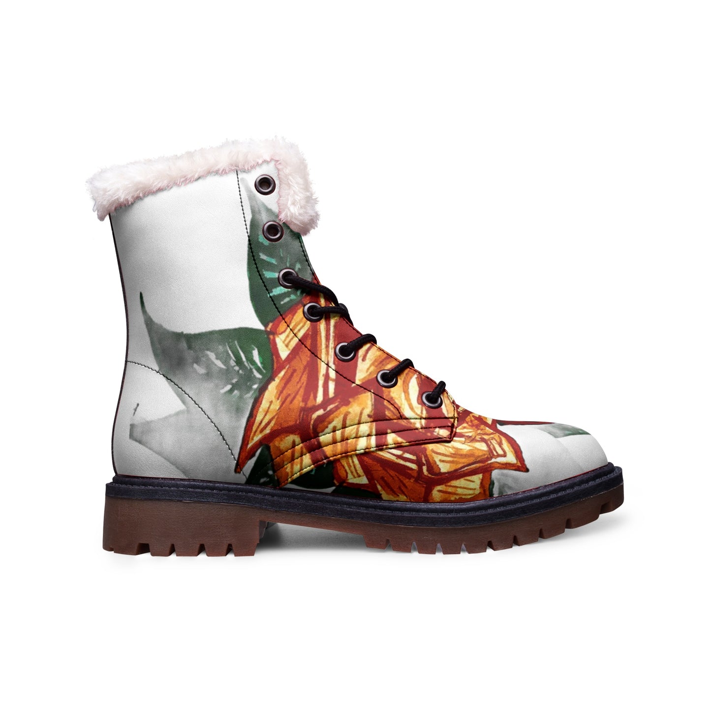 Unisex Lace Up Winter Boots Fashion Comfort Chukka Boots