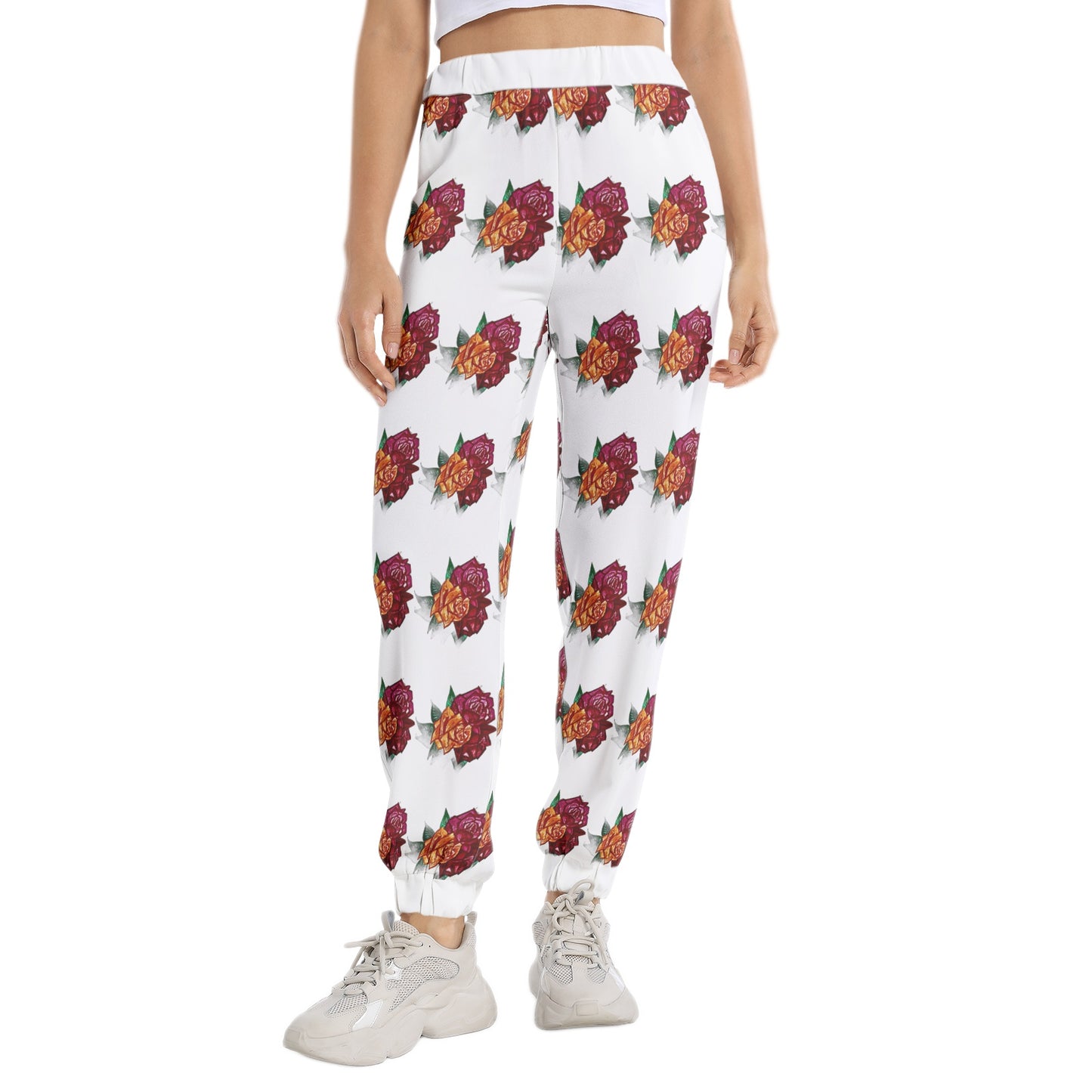 Elastic Waist Tapered Sweatpant