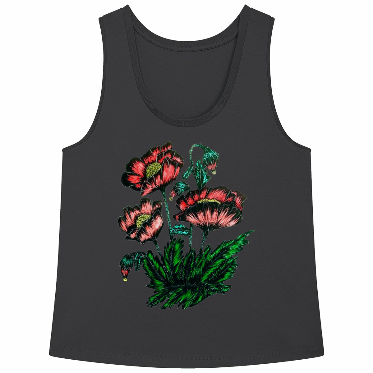 Loose fitting women's tank top - Premium Plus