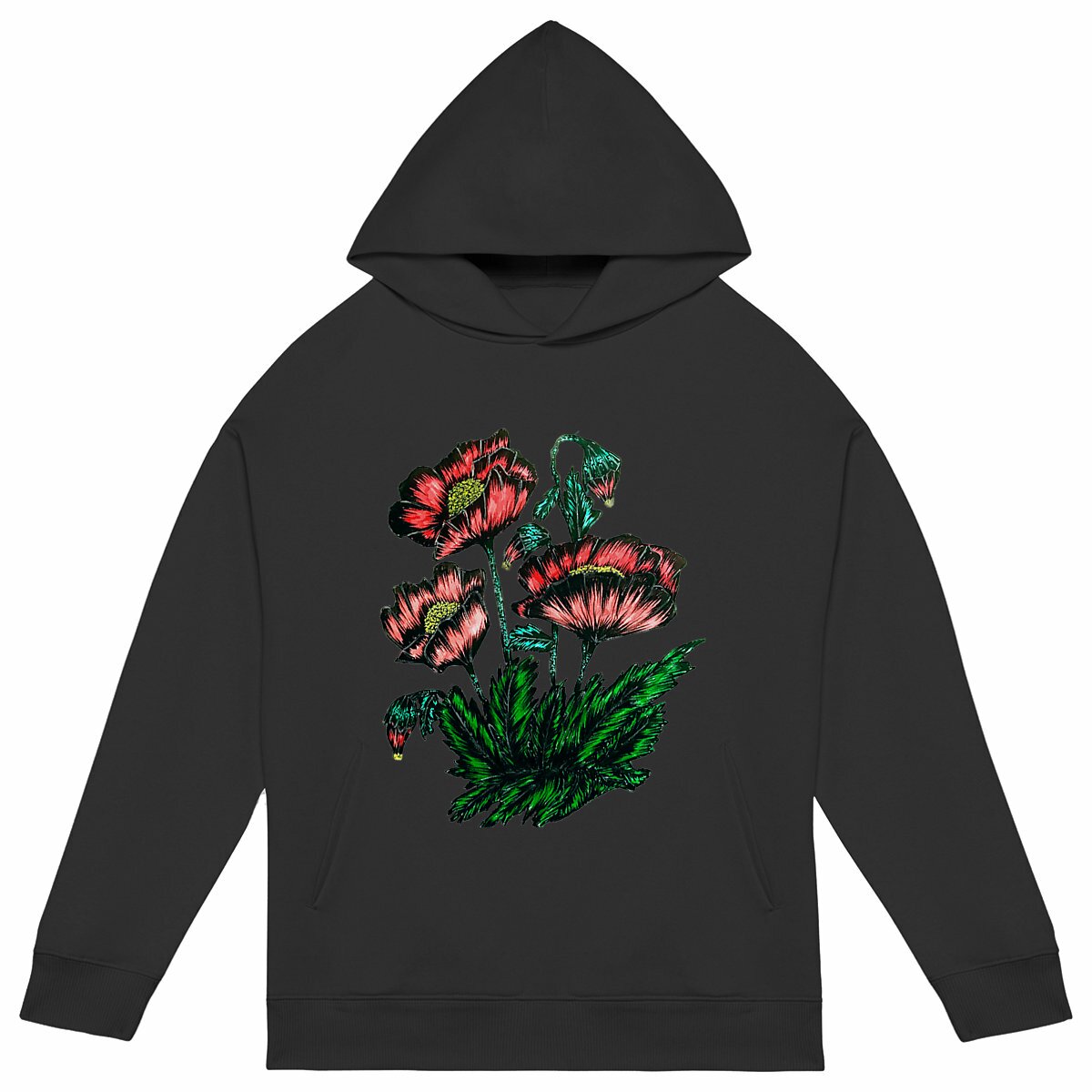 Unisex oversized hoodie - Premium Plus