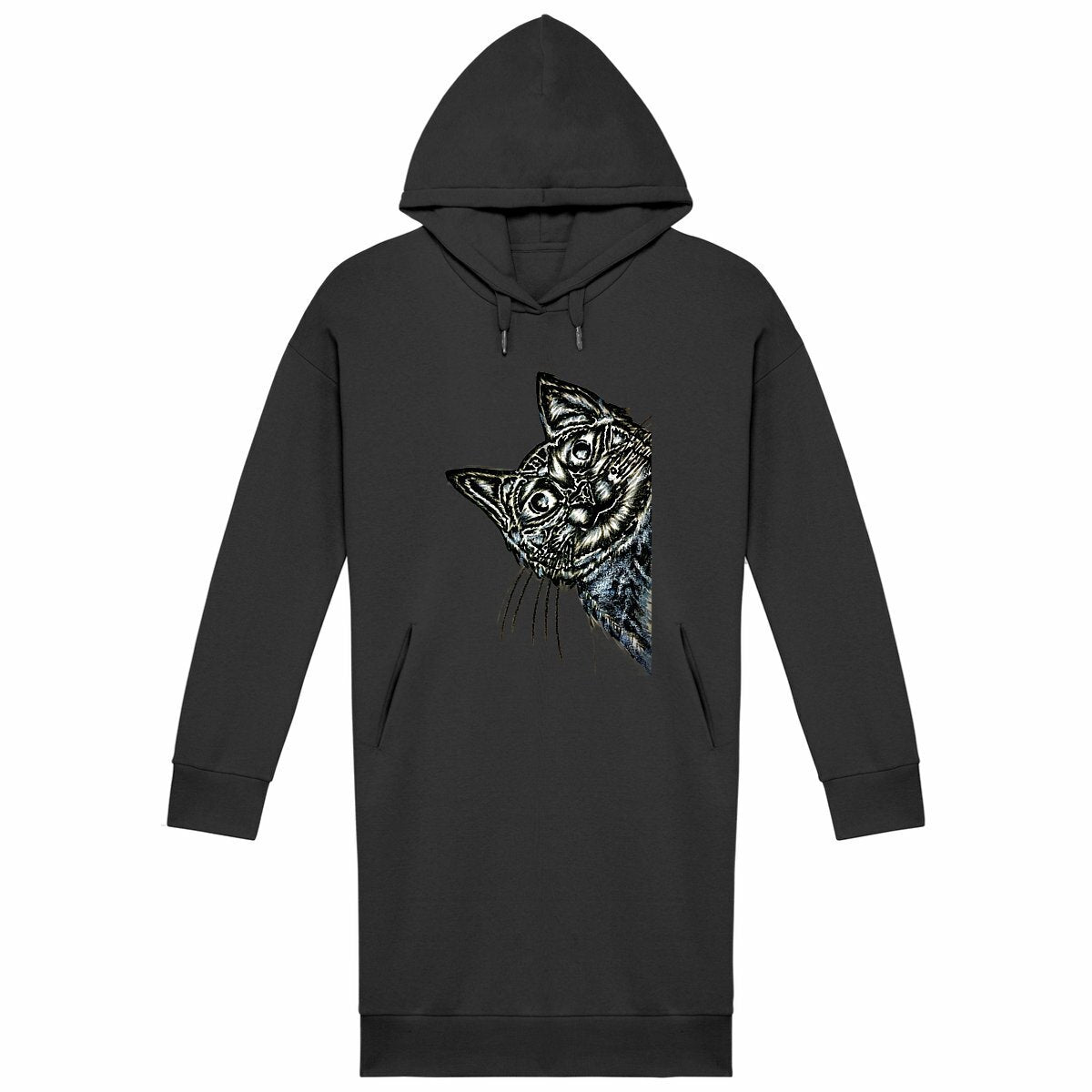 Women's hoodie dress - Premium Plus